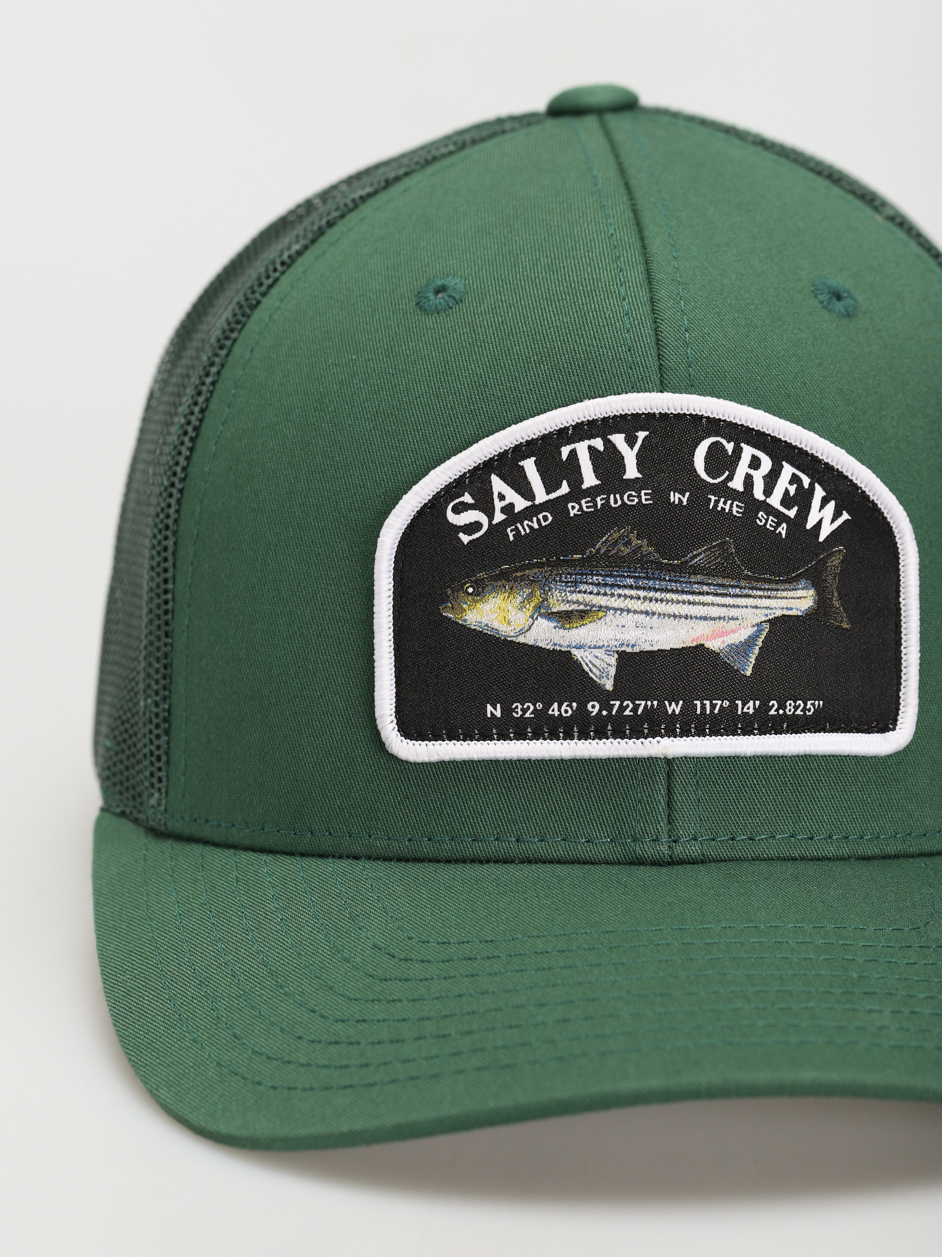 Czapka z daszkiem Salty Crew Striper Retro Trucker (green)