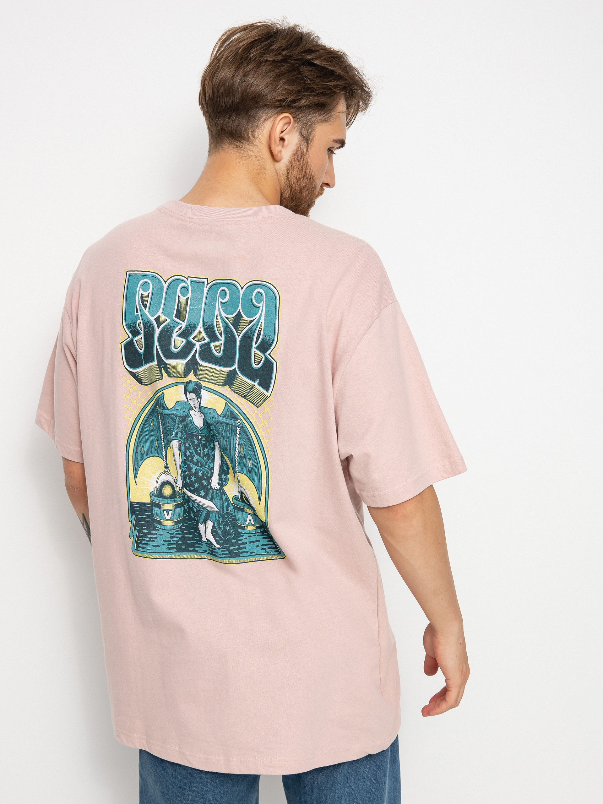 T-shirt RVCA Adrestia (pale mauve)