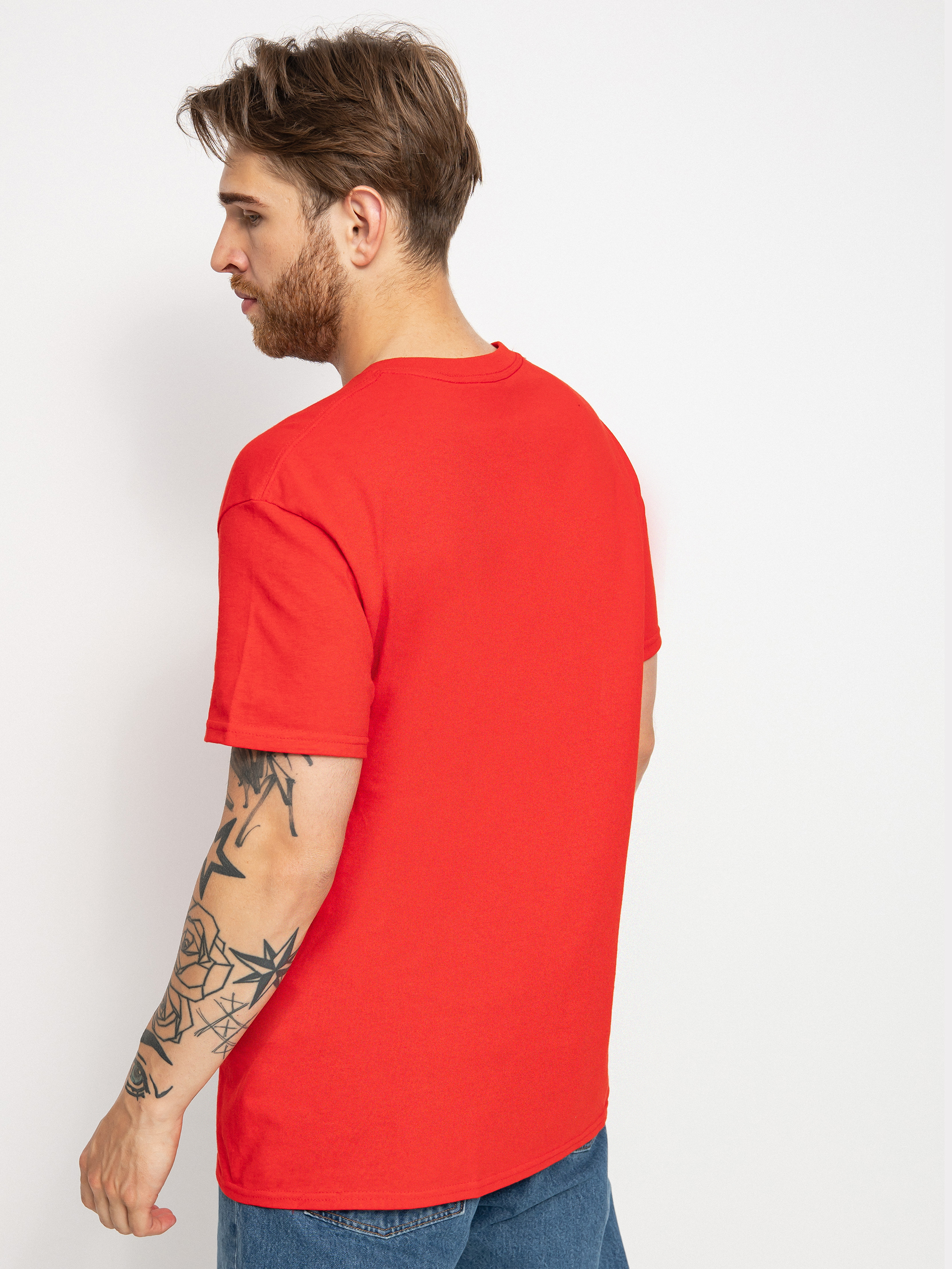 T-shirt Toy Machine Devil Cat 2019 90s (red)