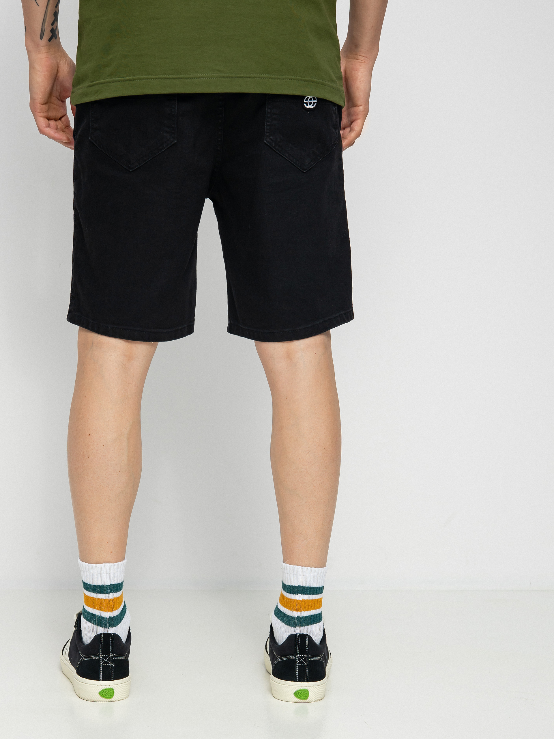 Szorty Elade Classic Jogger (black denim)
