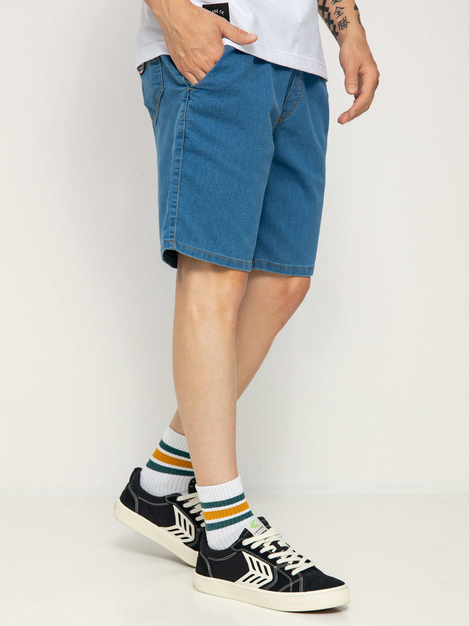 Szorty Elade Classic Jogger (light blue denim)