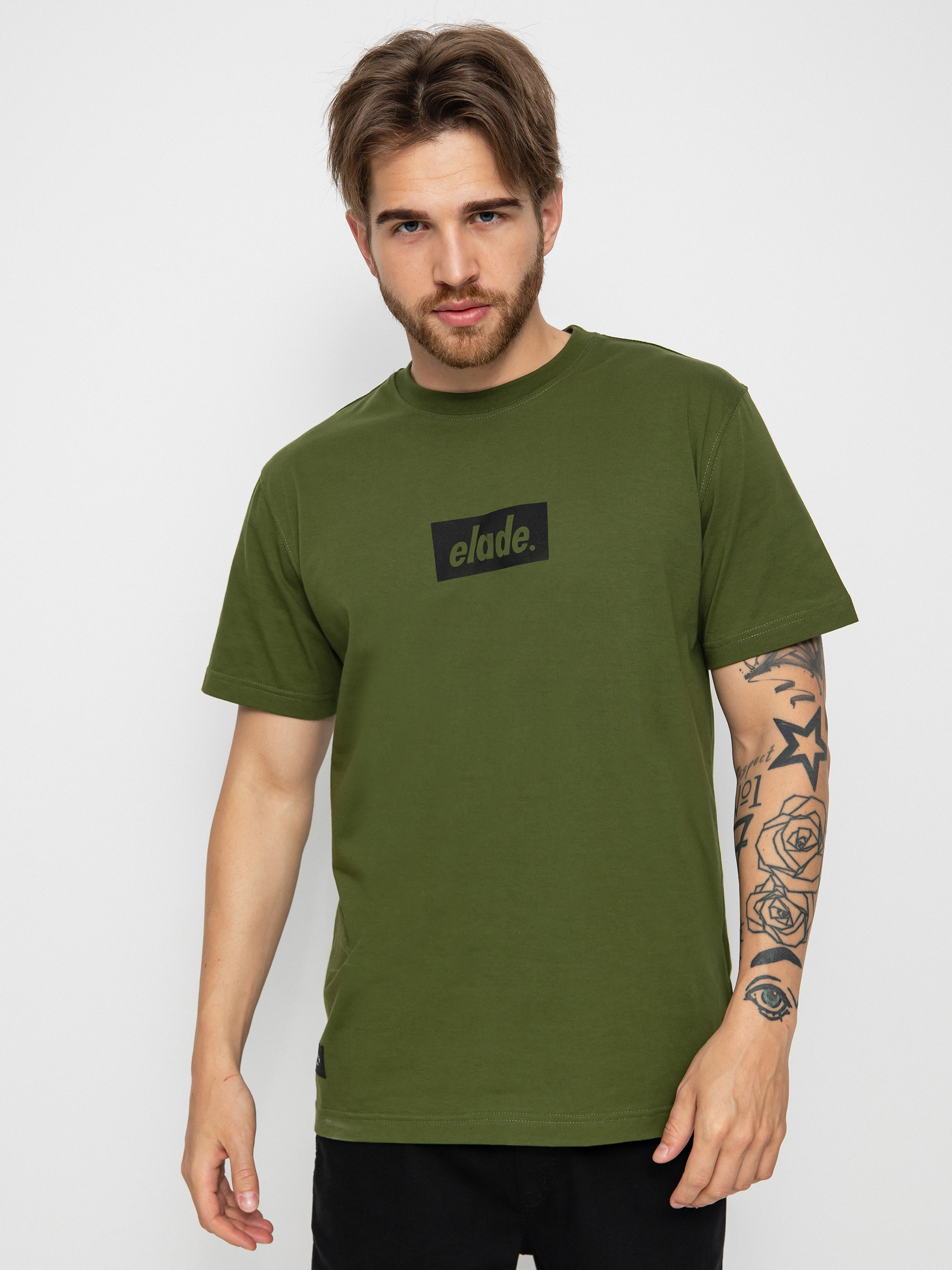 T-shirt Elade Box Logo (olive)