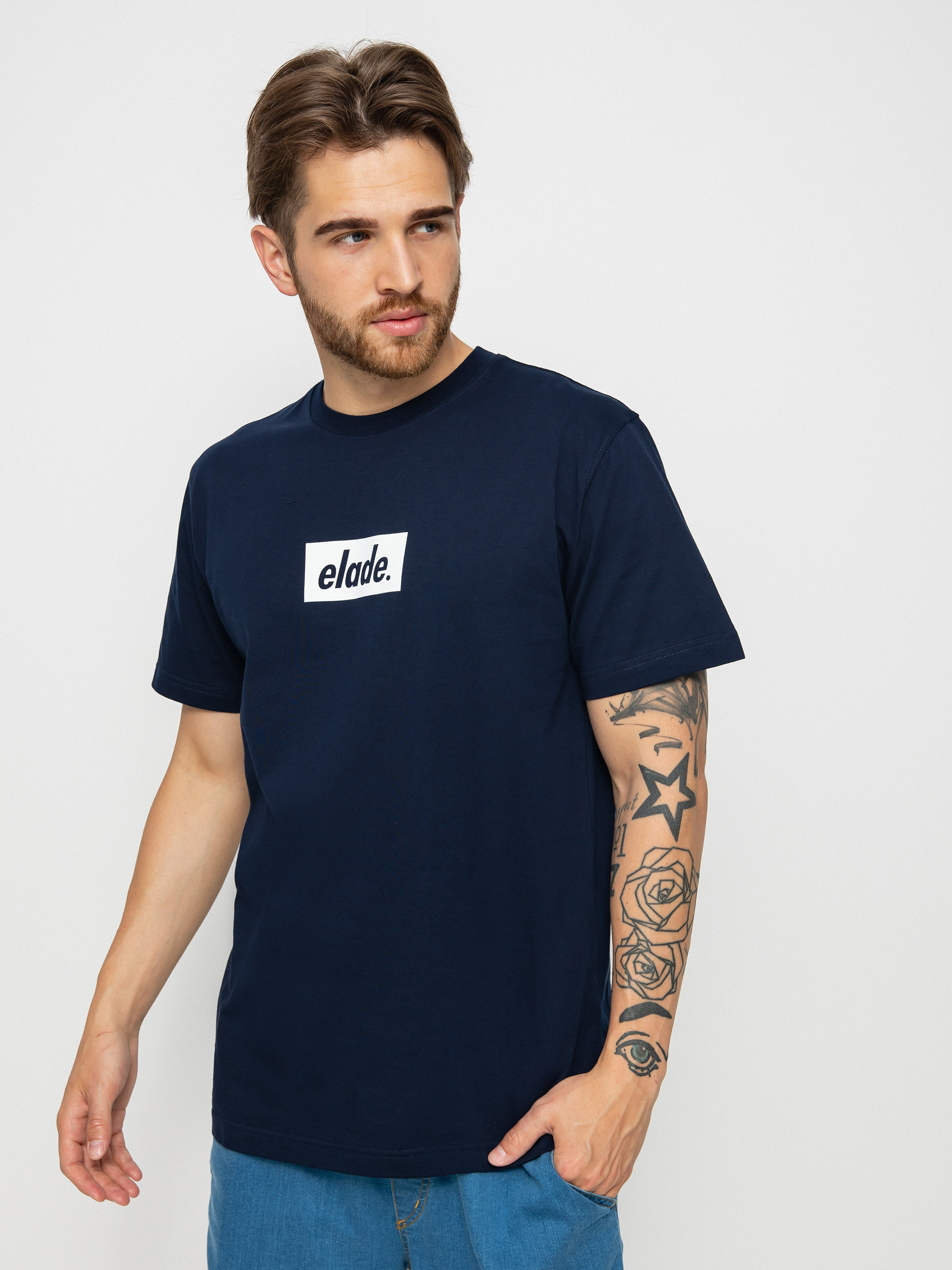 T-shirt Elade Box Logo (blue navy)
