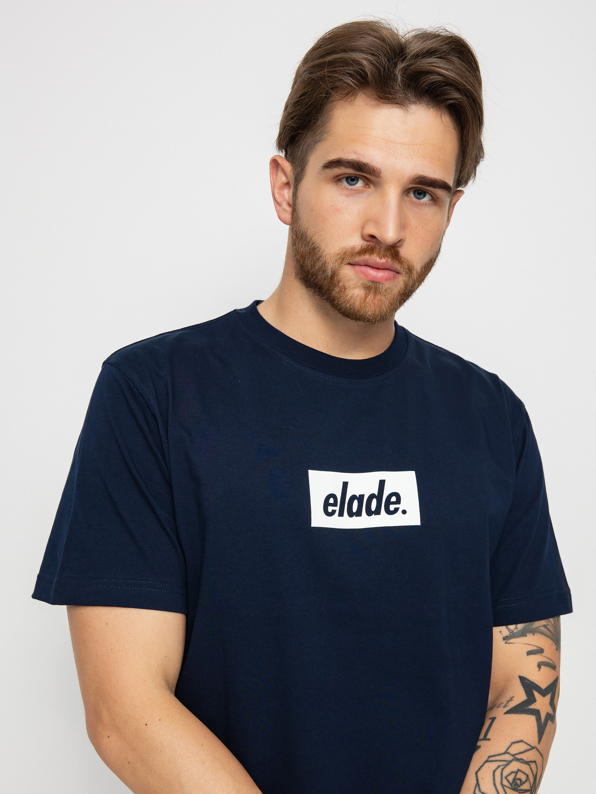 T-shirt Elade Box Logo (blue navy)