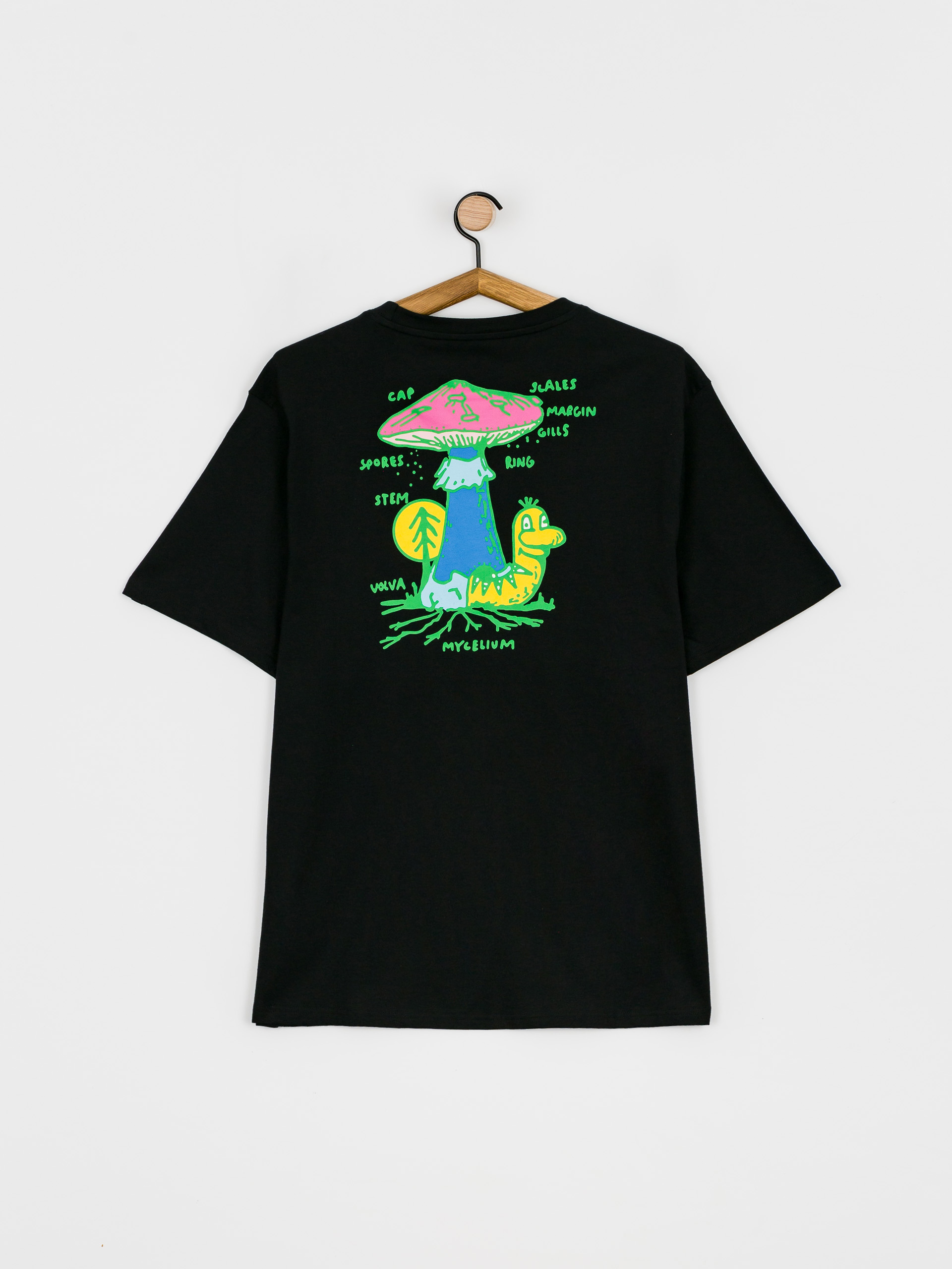 T-shirt Element Spores (flint black)