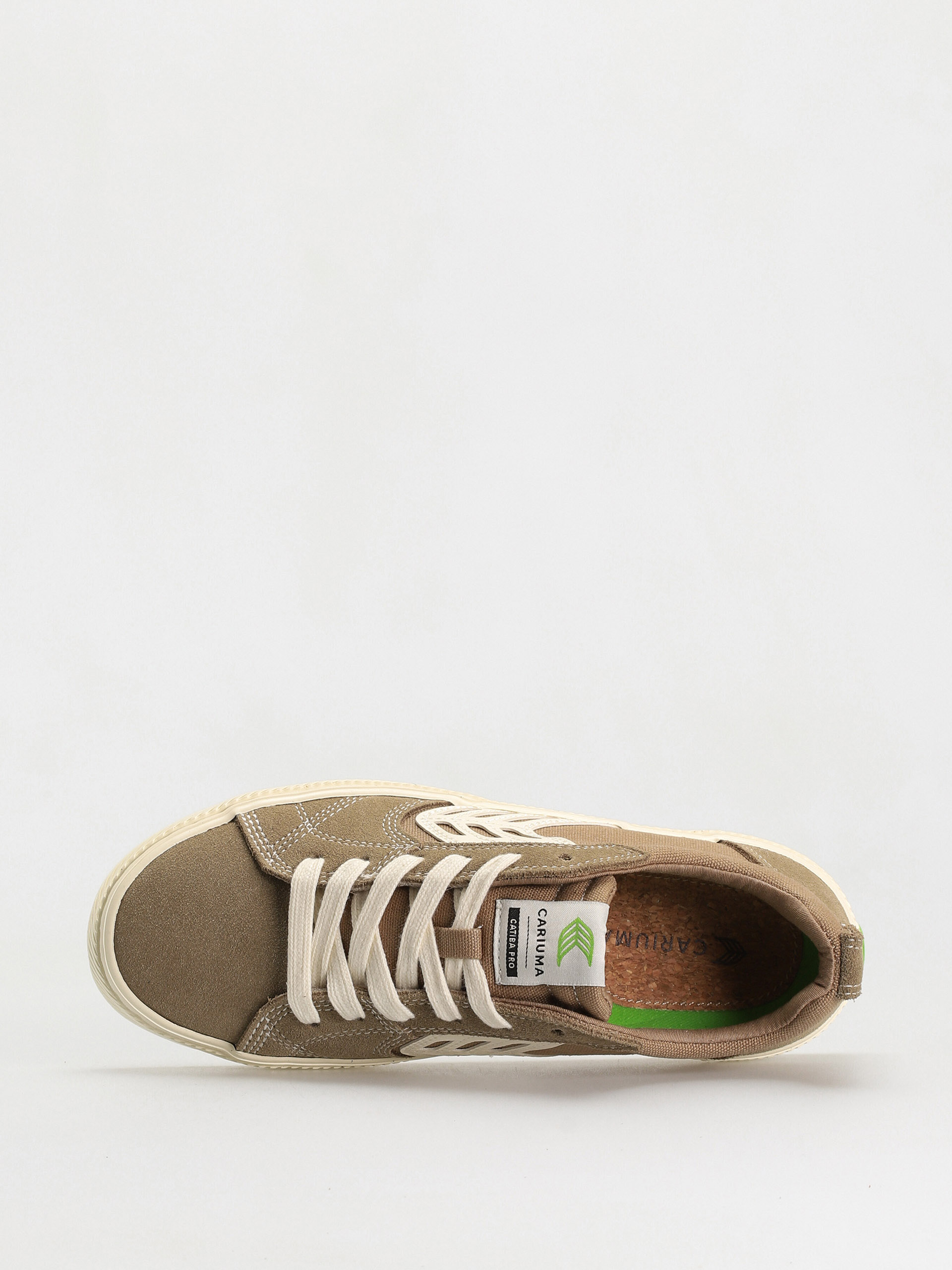Buty Cariuma Catiba Pro (burnt sand suede and canvas contrast thread ivory logo)