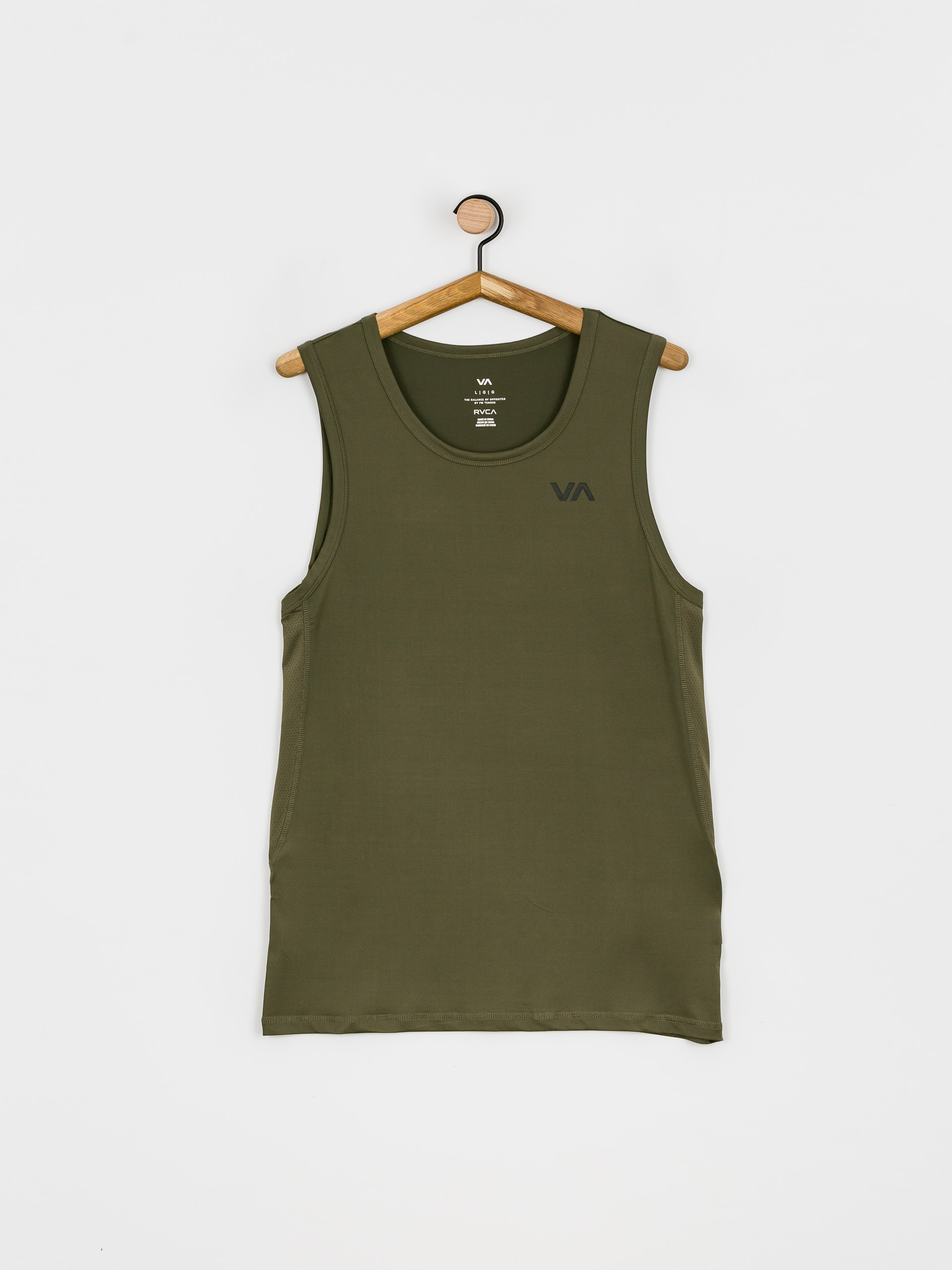 Koszulka RVCA Sport Vent Sl (olive)
