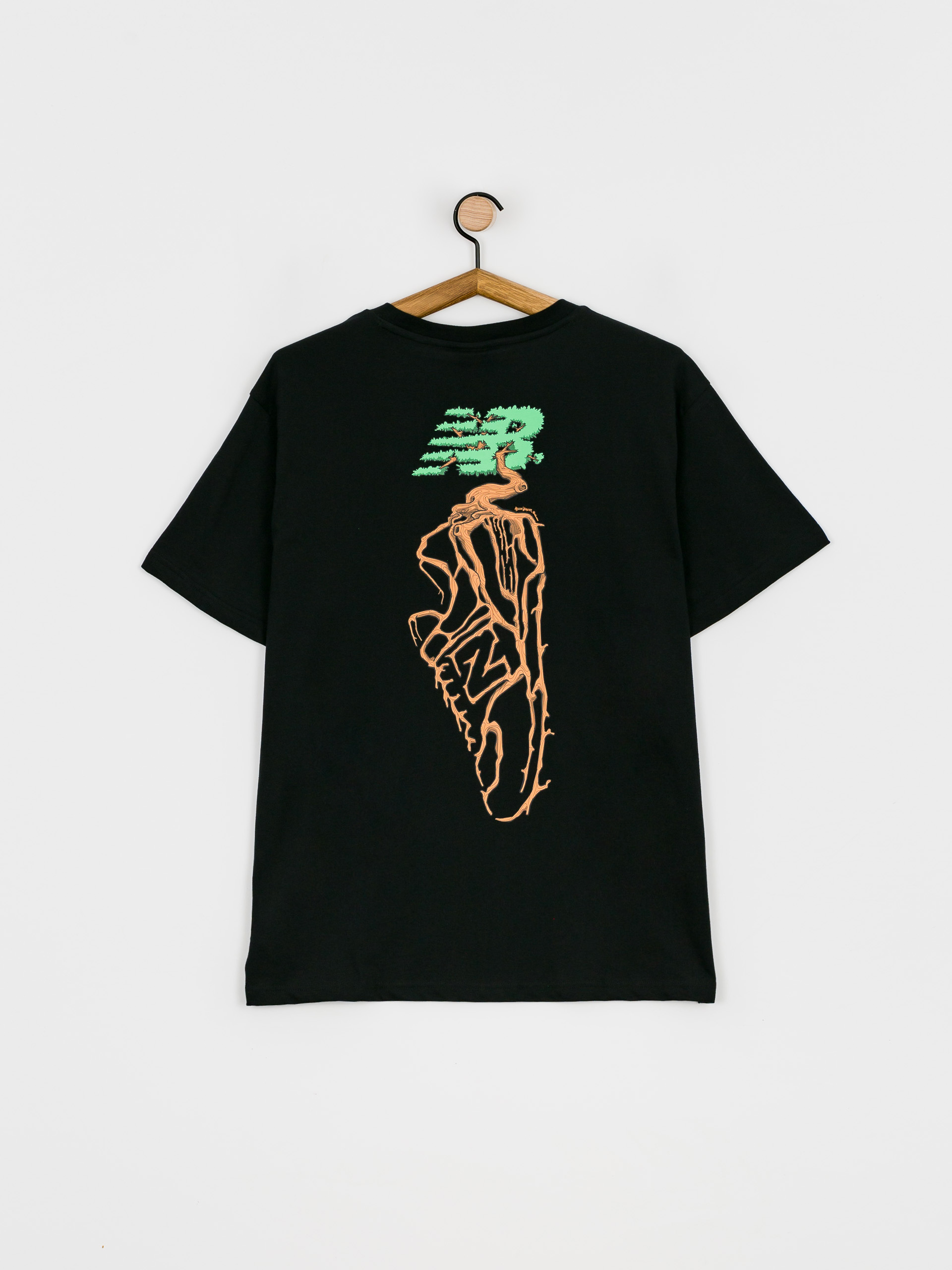 T-shirt New Balance Essentials Roots Graphic (black)