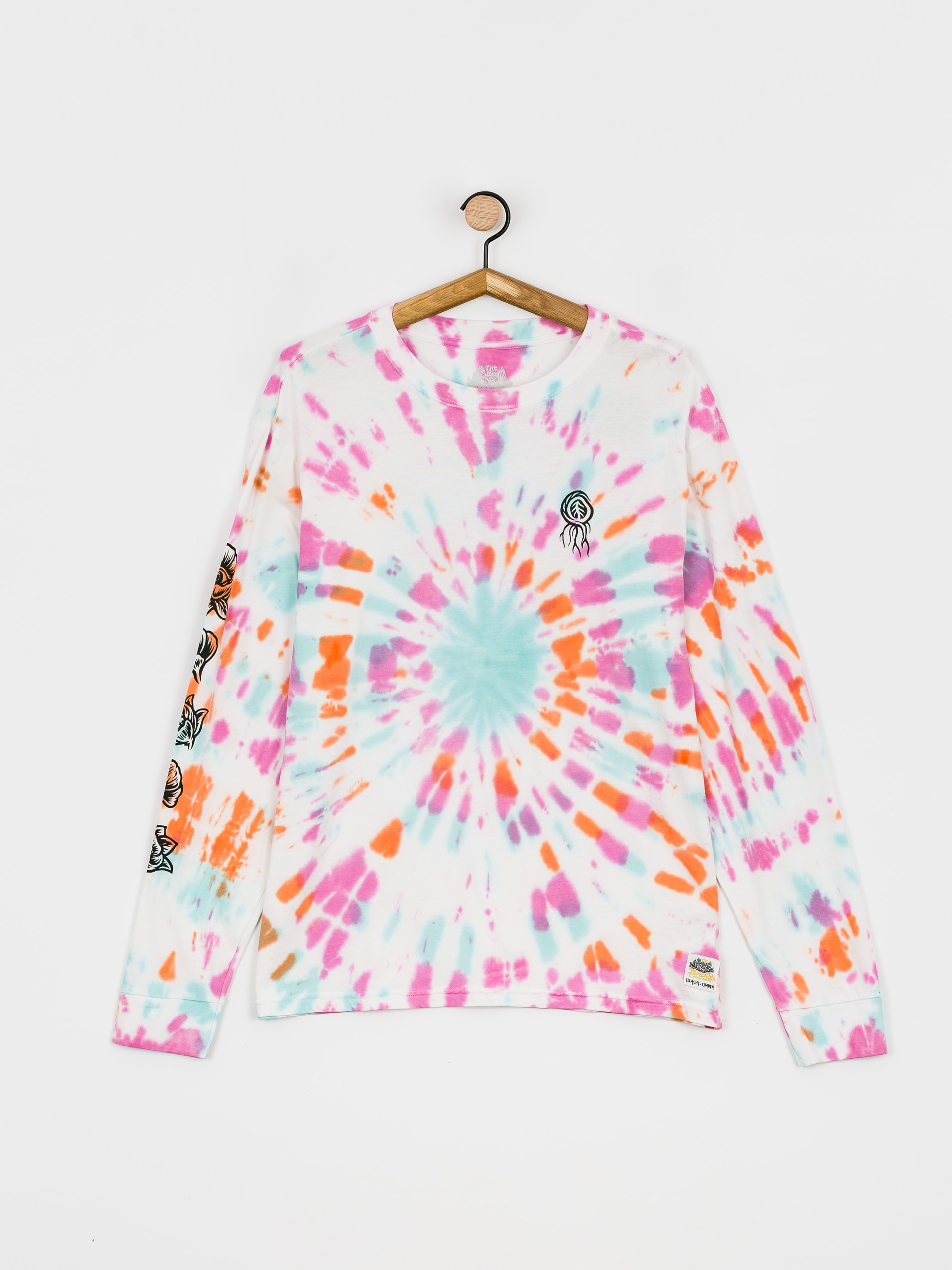 Longsleeve Element Bloom (festivalfuchsia)