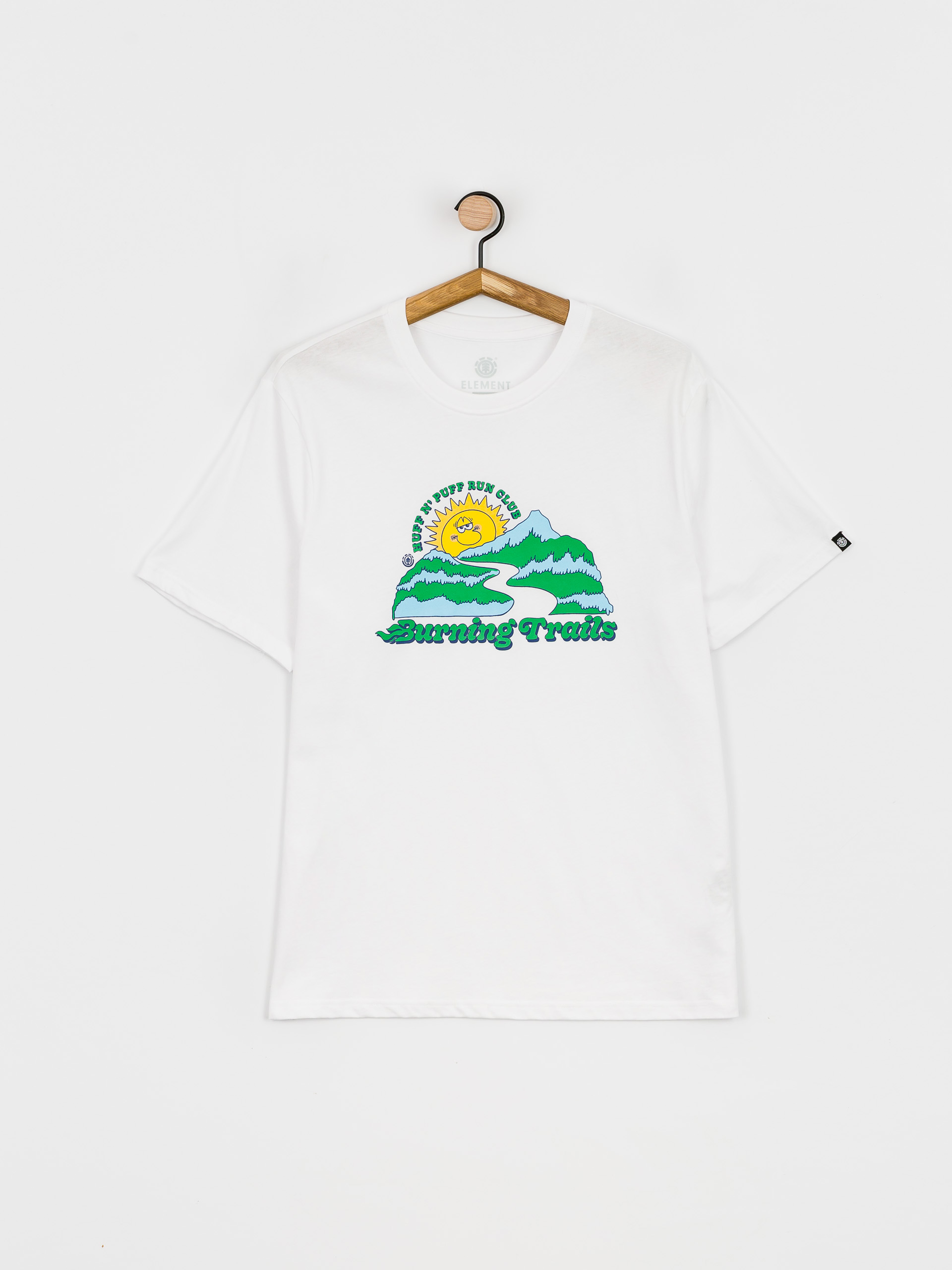 T-shirt Element Burning Trail (optic white)