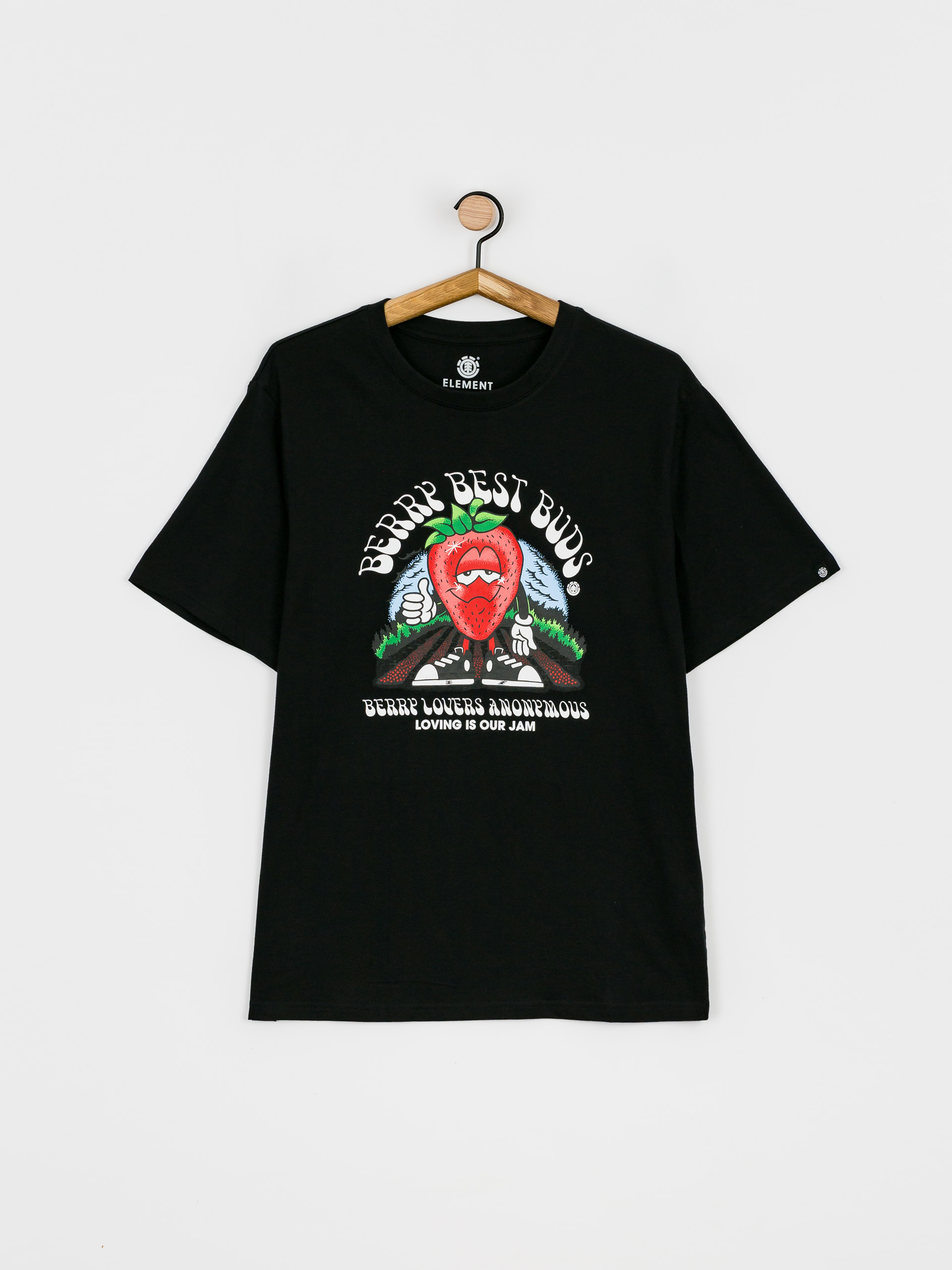 T-shirt Element Lovers Anonymous (flint black)