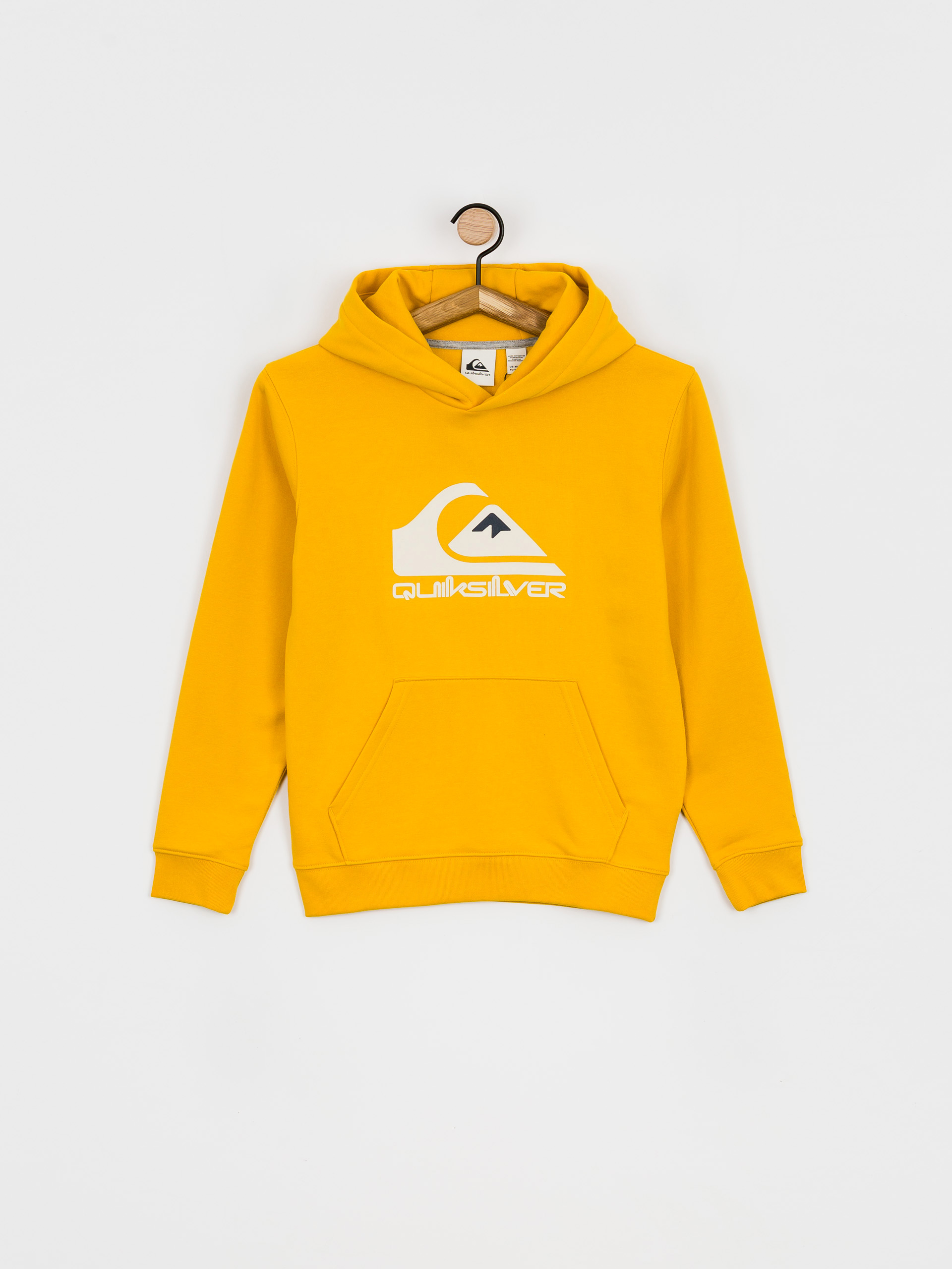 Bluza z kapturem Quiksilver Big Logo HD JR (golden rod)