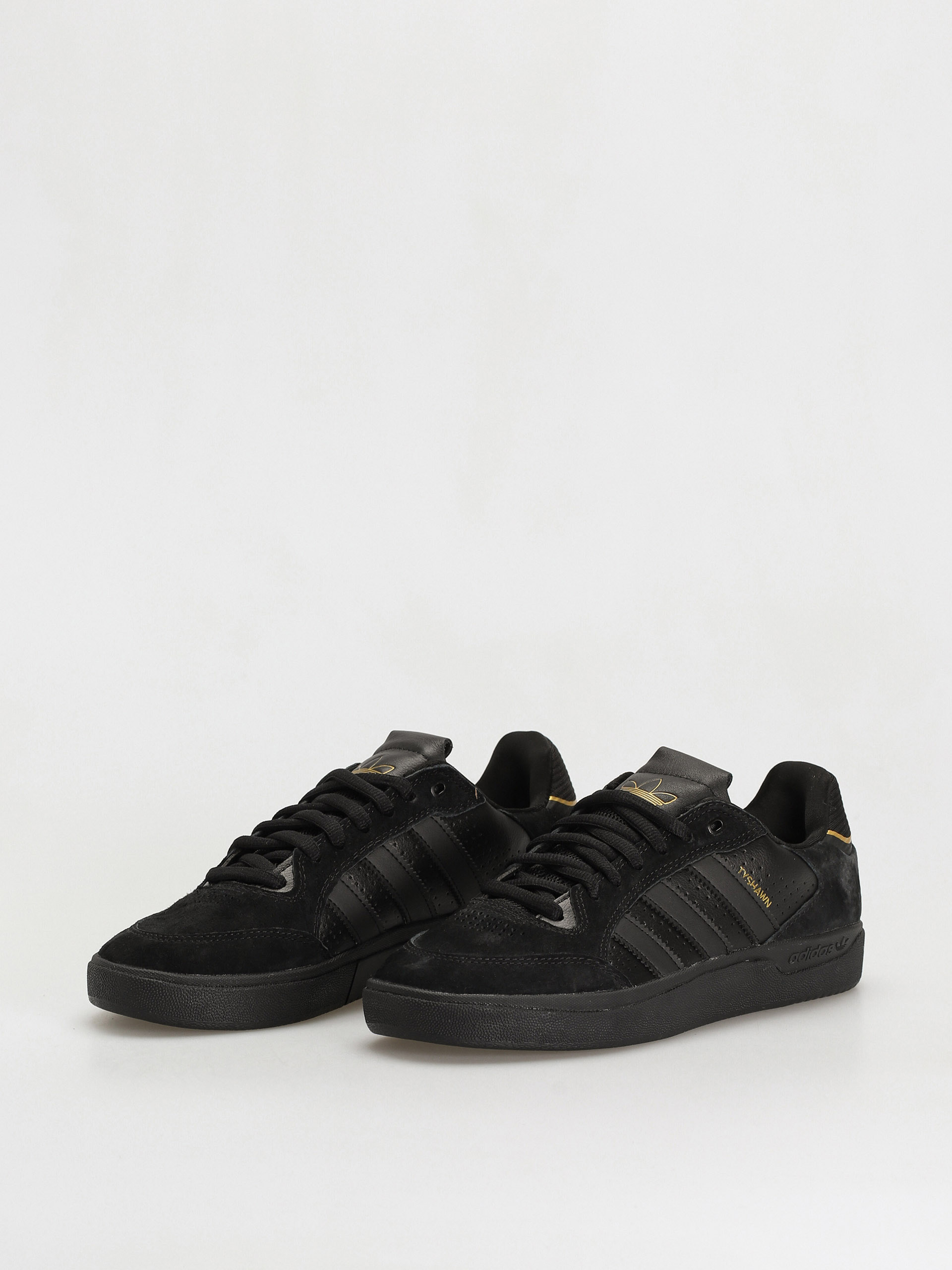 Buty adidas Tyshawn Low (cblack/cblack/goldmt)