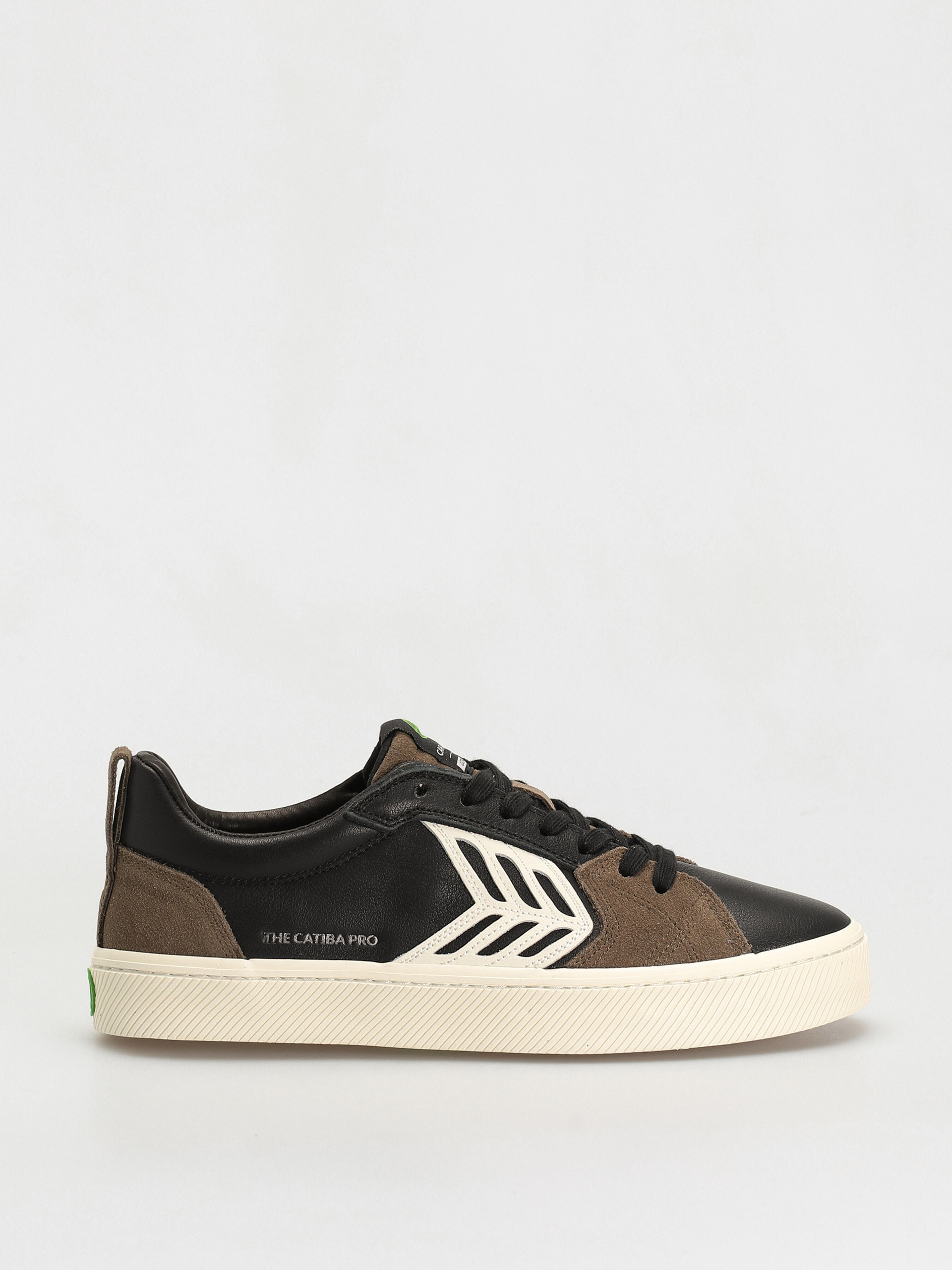 Buty Cariuma Catiba Pro (black premium leather dark khaki suede)