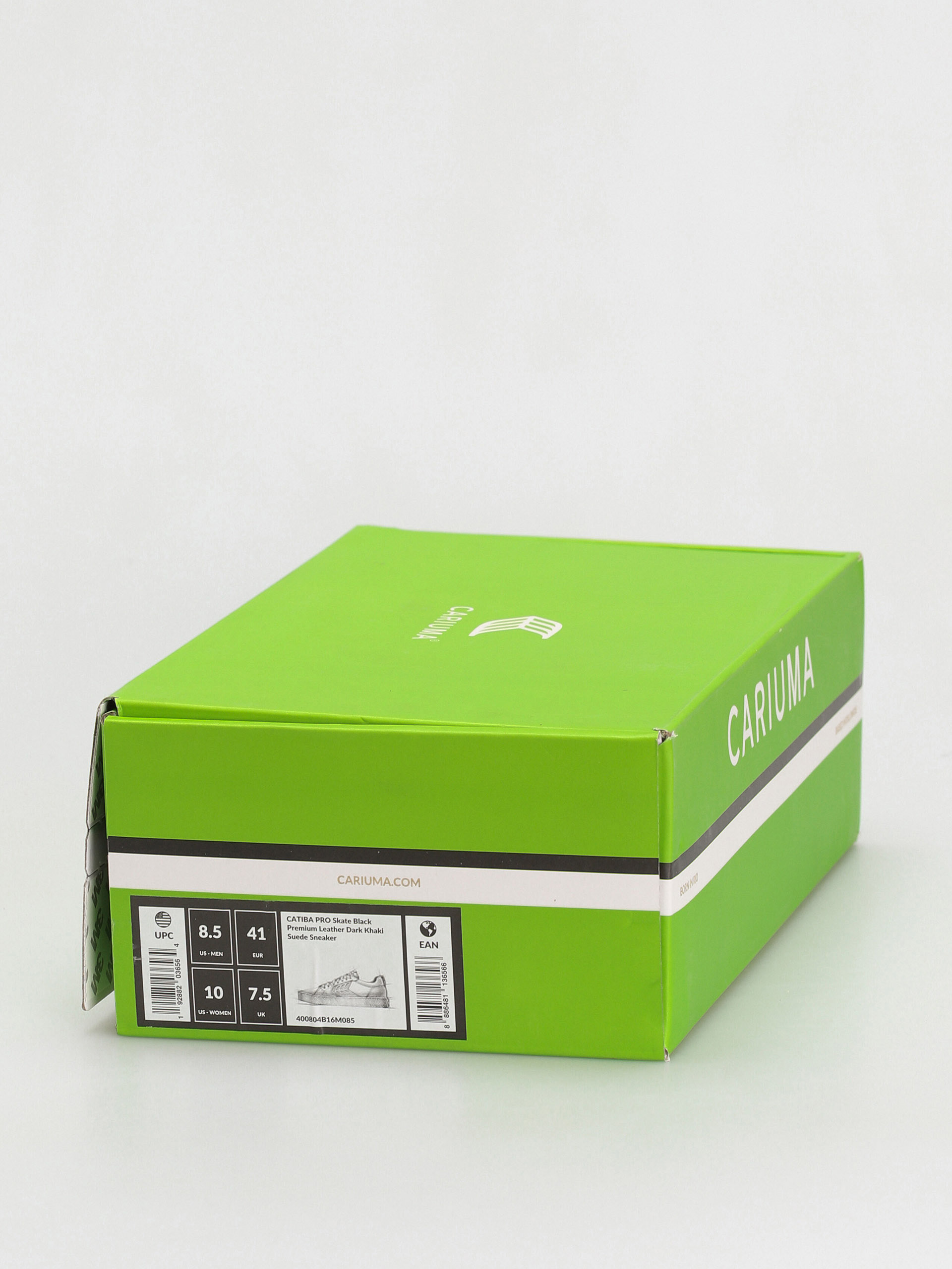 Buty Cariuma Catiba Pro (black premium leather dark khaki suede)