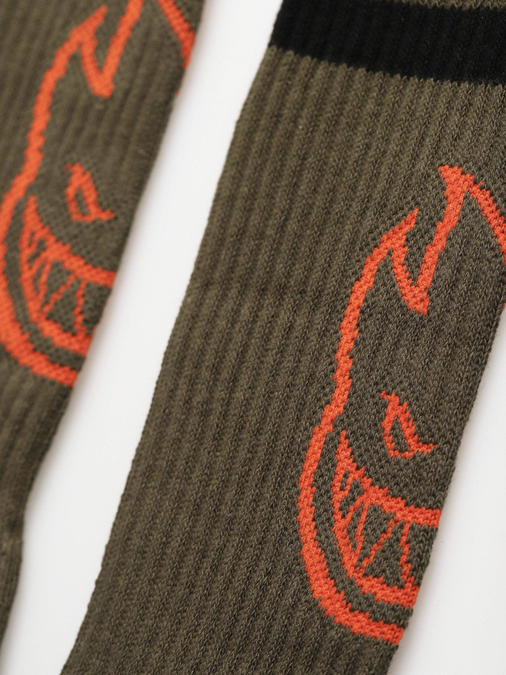 Skarpetki Spitfire Heads Up (olive/orange/black)