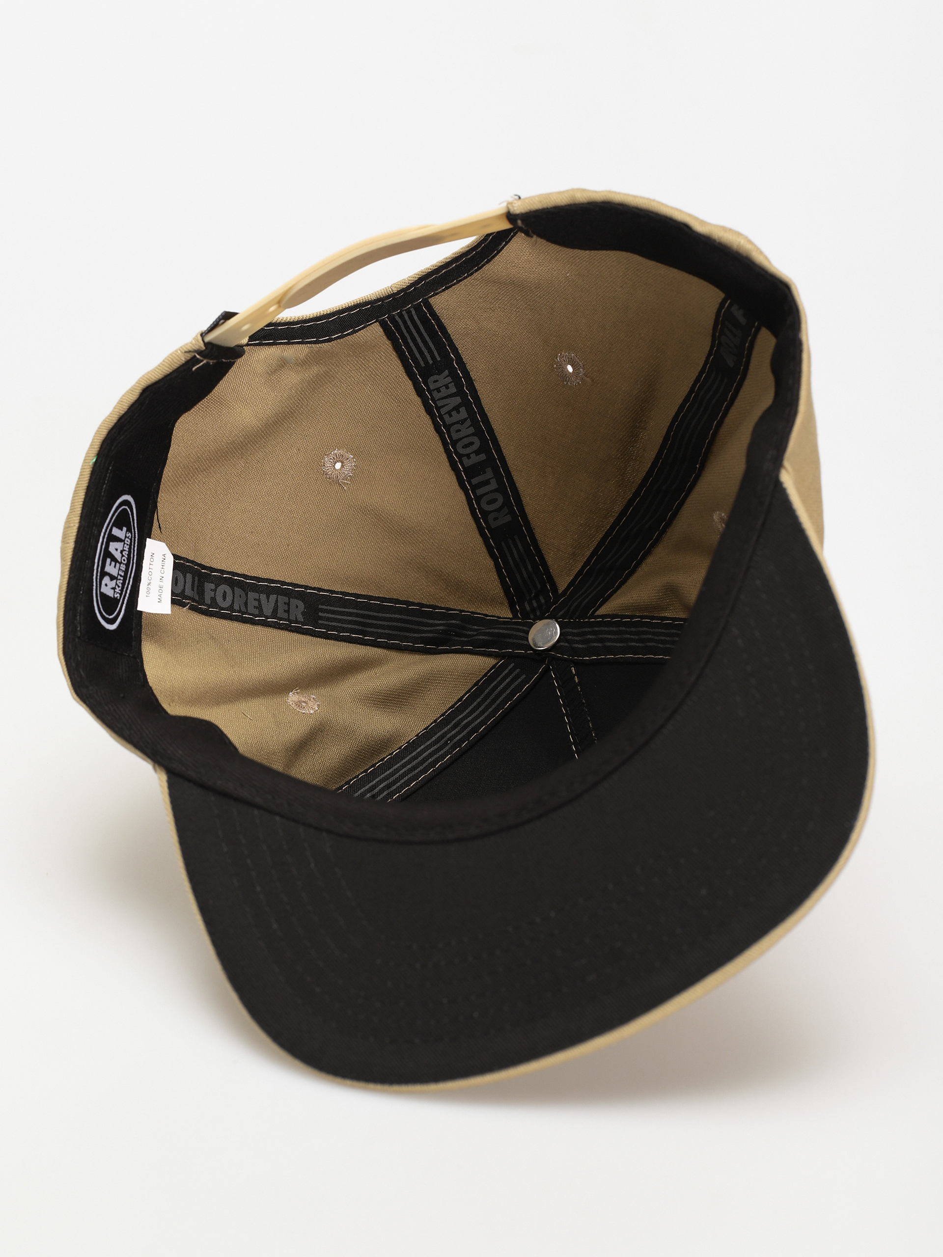 Czapka z daszkiem Real Adj Lower Snapback Lt (khaki/black)