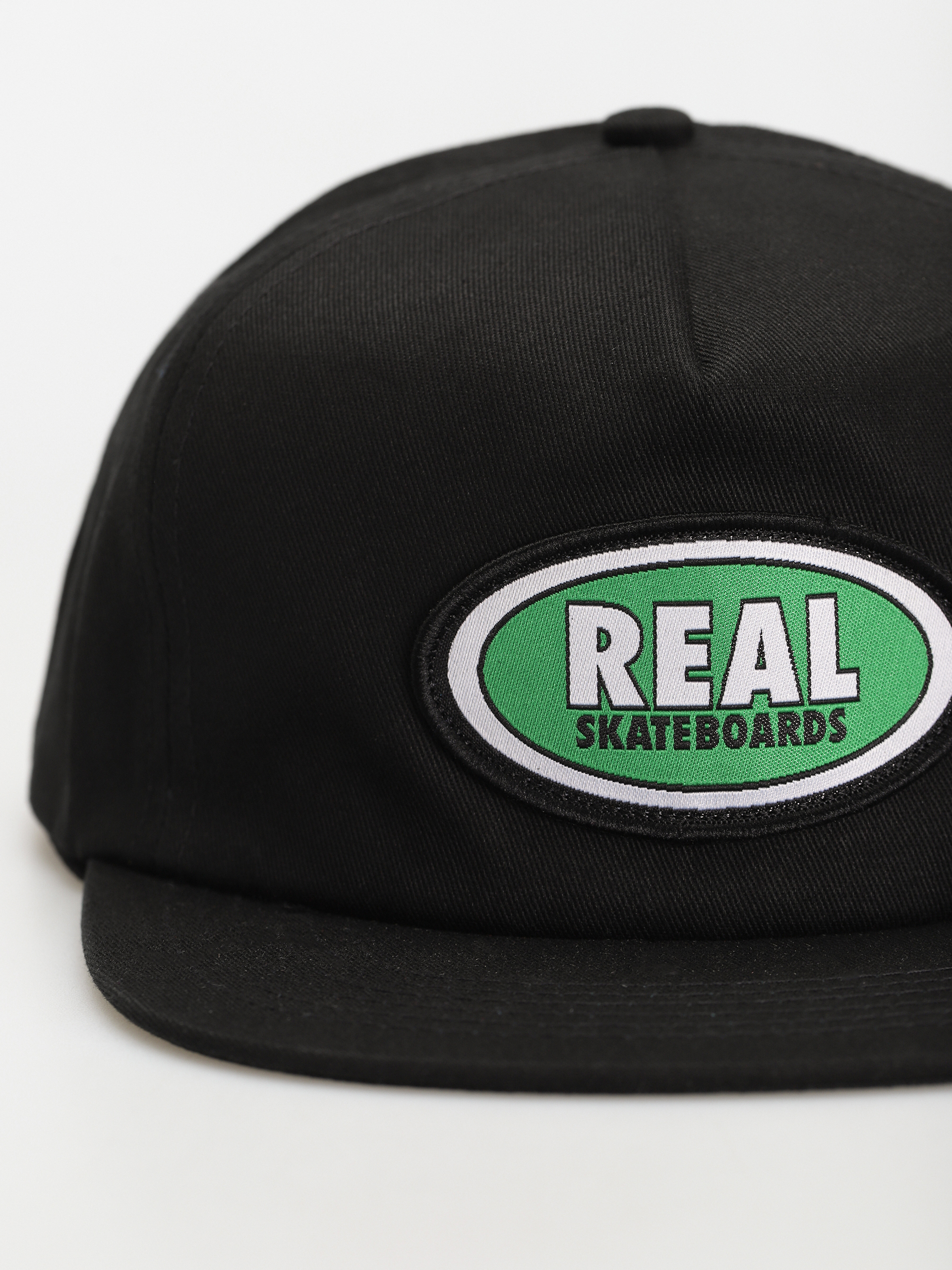 Czapka z daszkiem Real Adj Oval>Snapback (black/green)