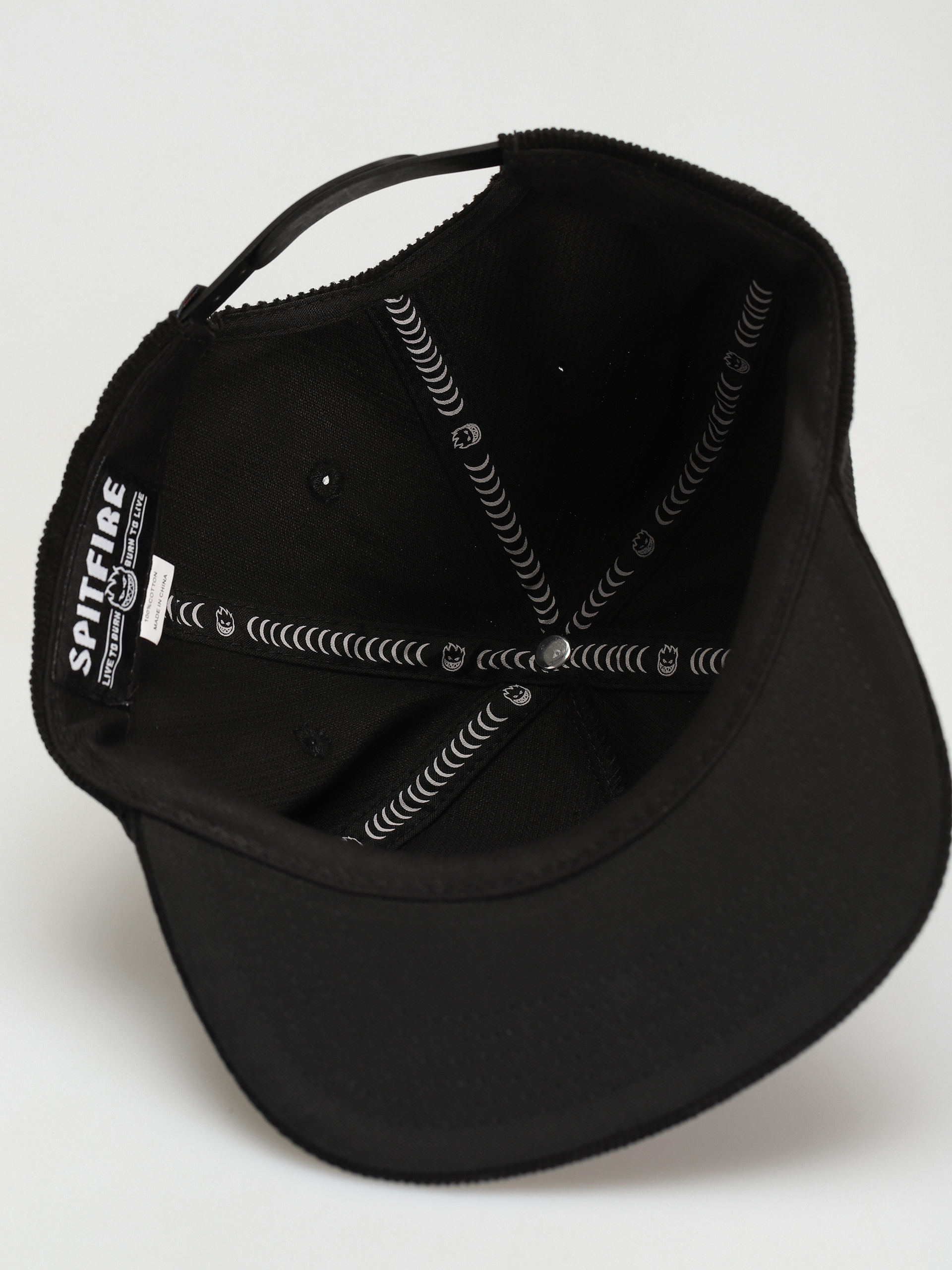 Czapka z daszkiem Spitfire Adj Eternal Snapback (black)