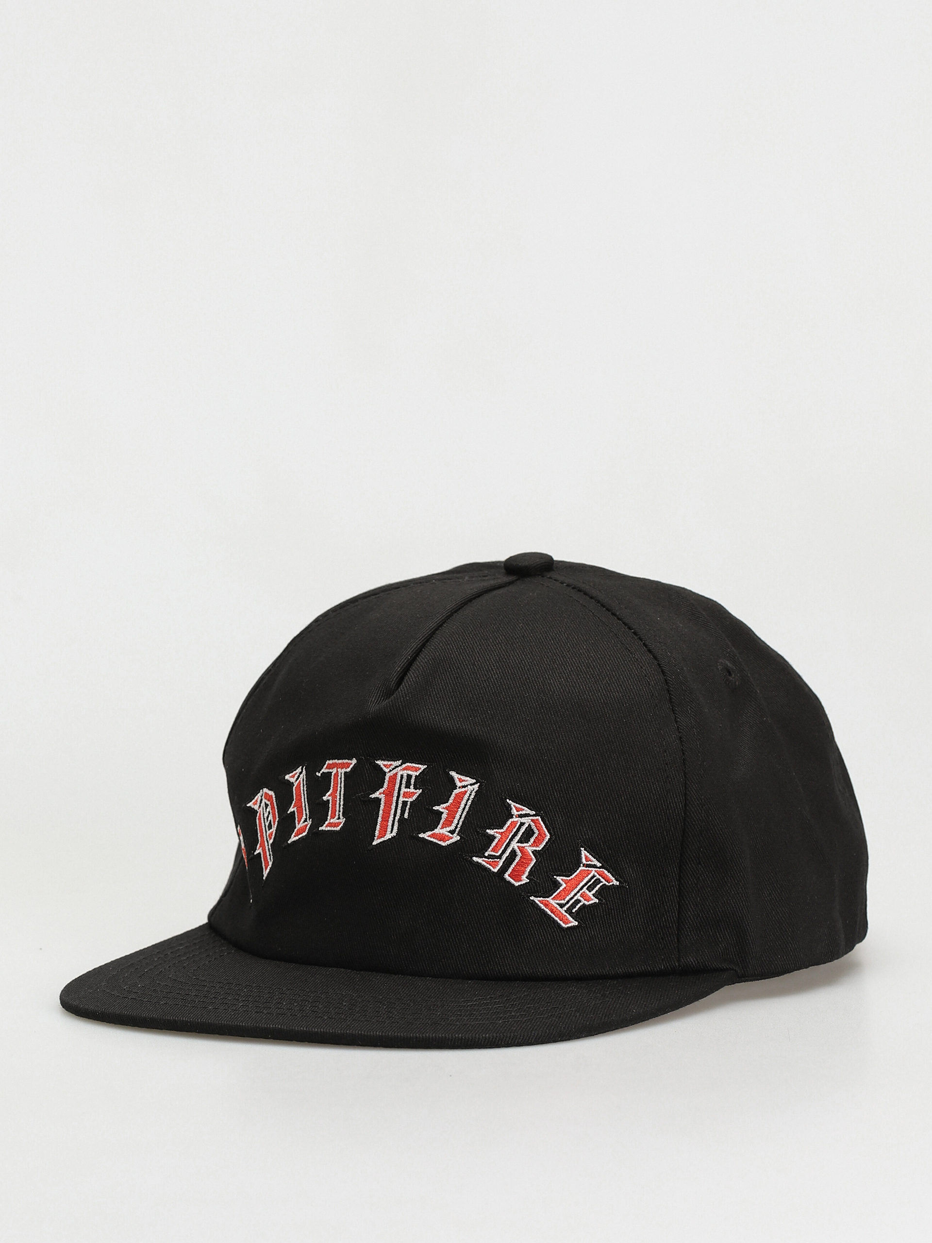 Czapka z daszkiem Spitfire Old E Arch Snapback (black/red)