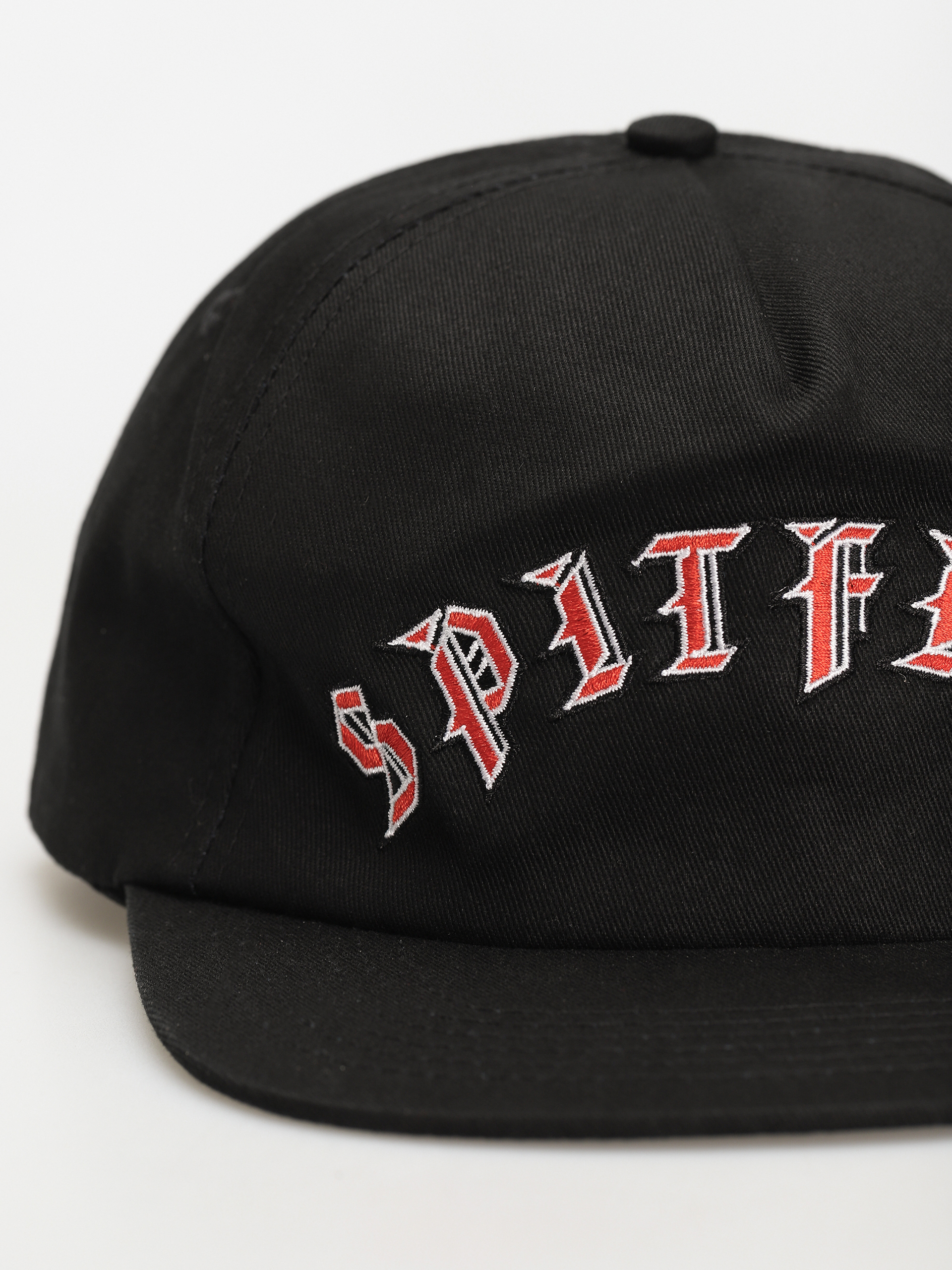 Czapka z daszkiem Spitfire Old E Arch Snapback (black/red)