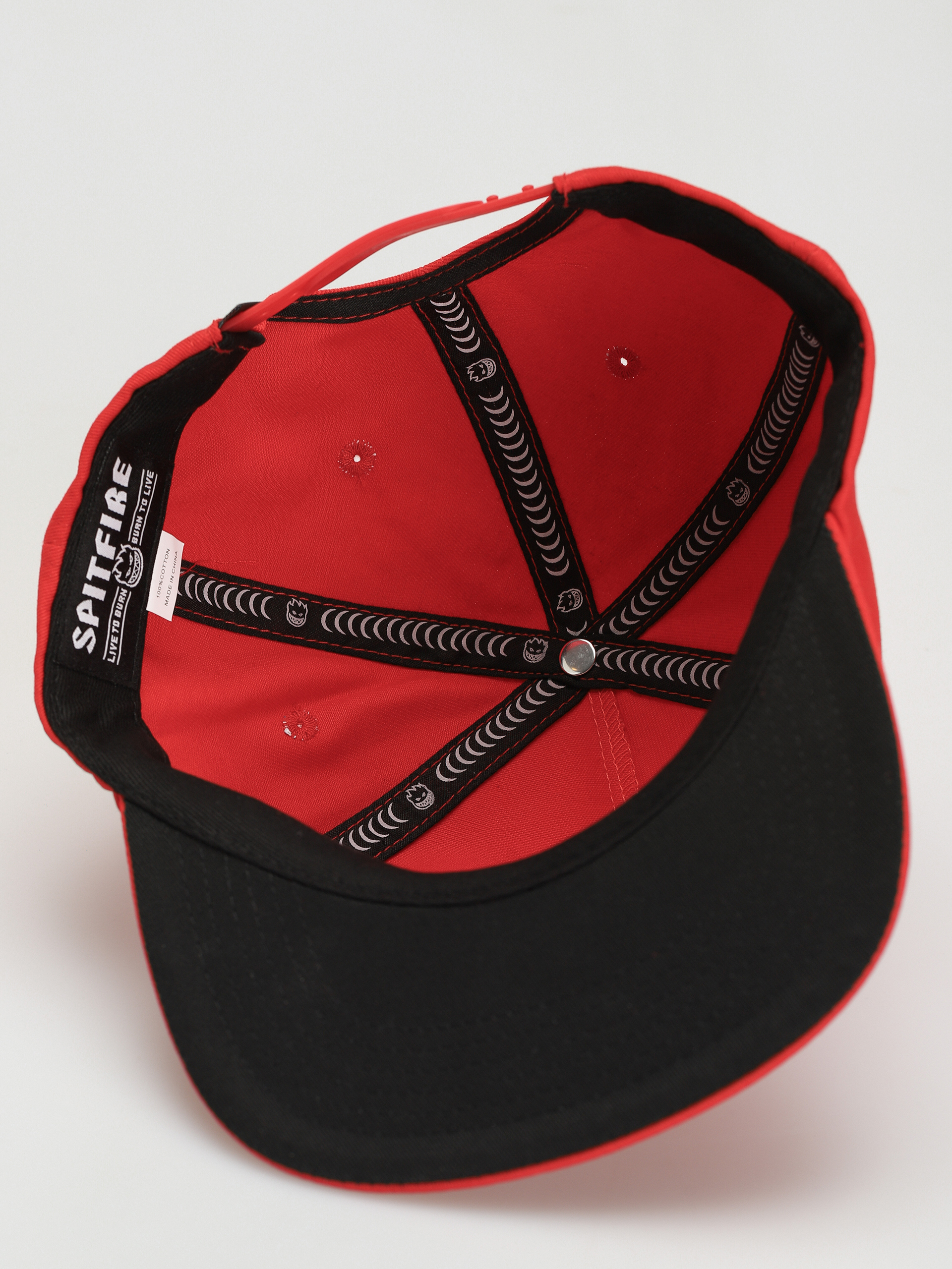 Czapka z daszkiem Spitfire Adj Eternal Basic Snapback (red)