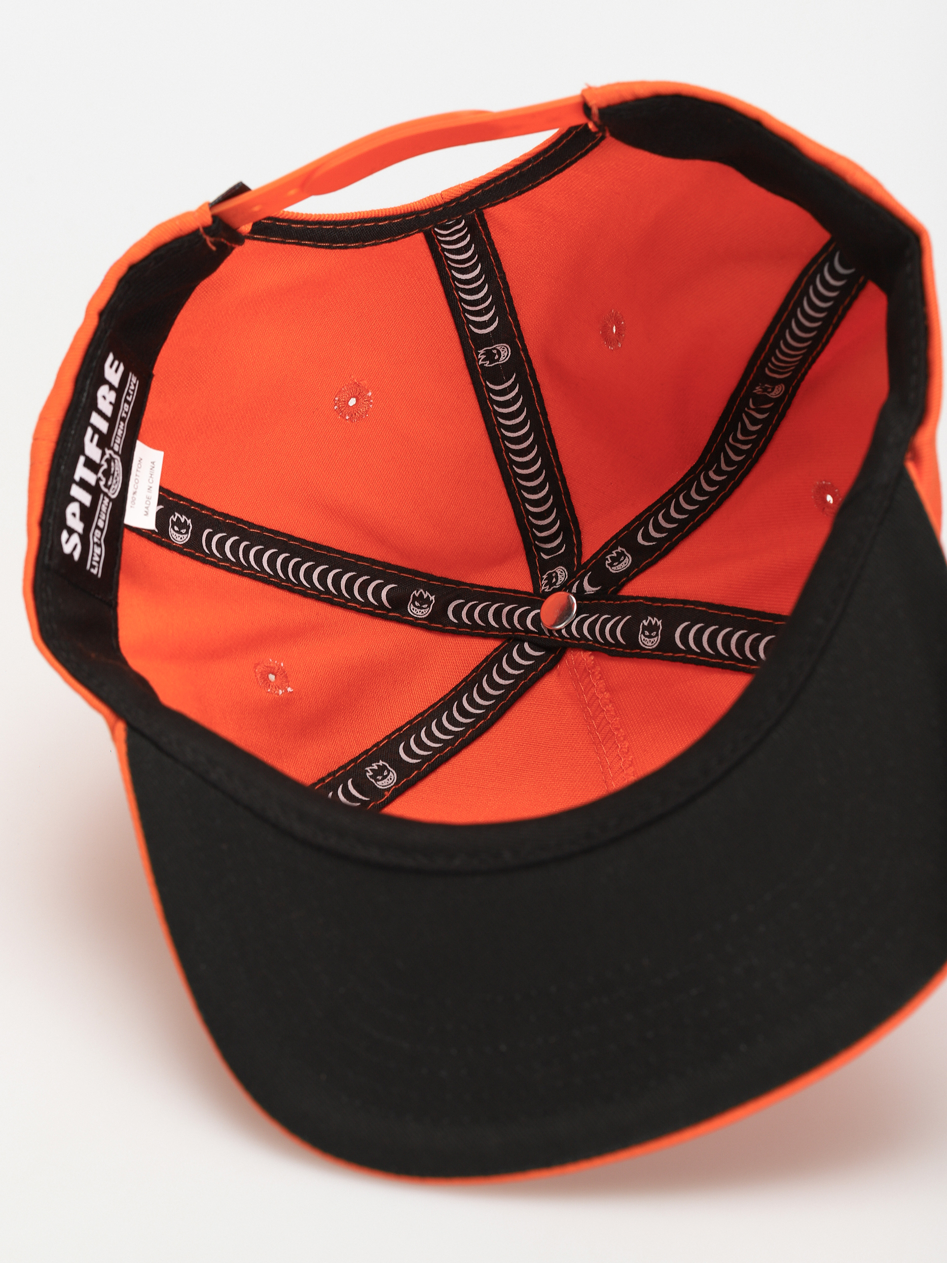 Czapka z daszkiem Spitfire Adj Clssc 87 Swl Snapback (orange/red)