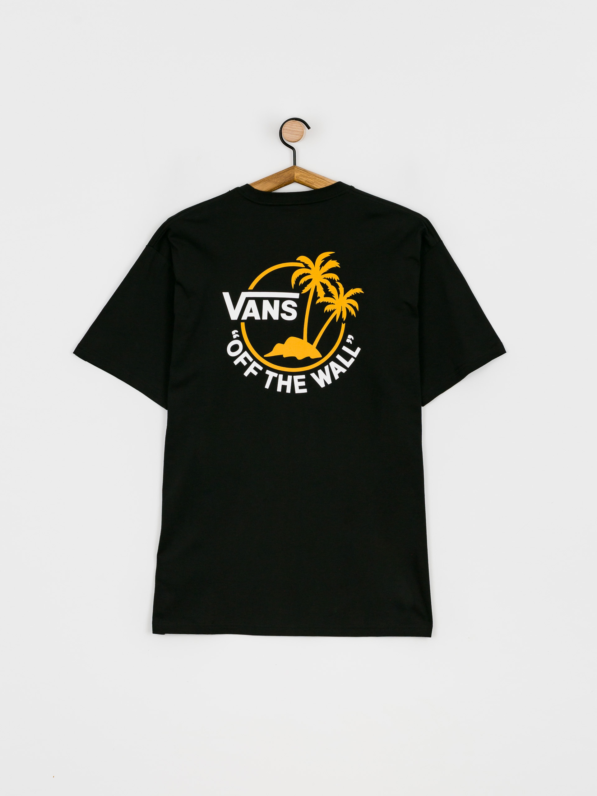 T-shirt Vans Classic Mini Dual Palm II (black/golden yellow)