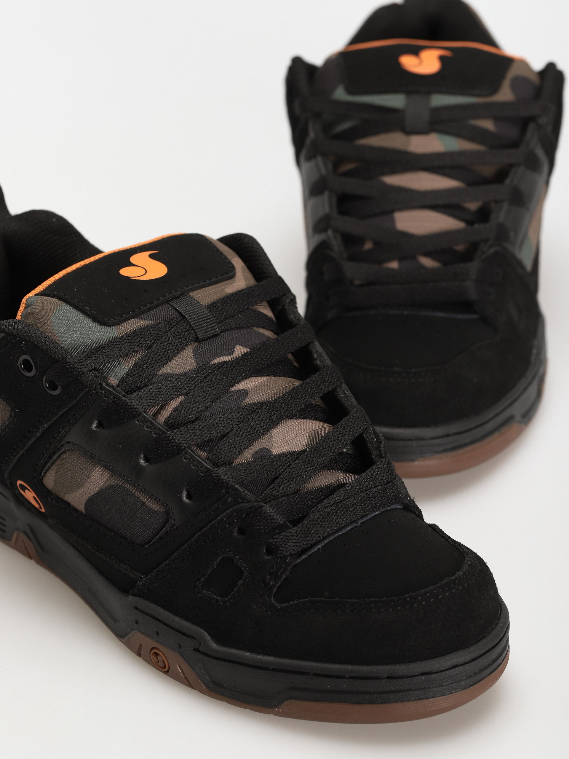 Buty DVS Gambol (black camo orange nubuck)