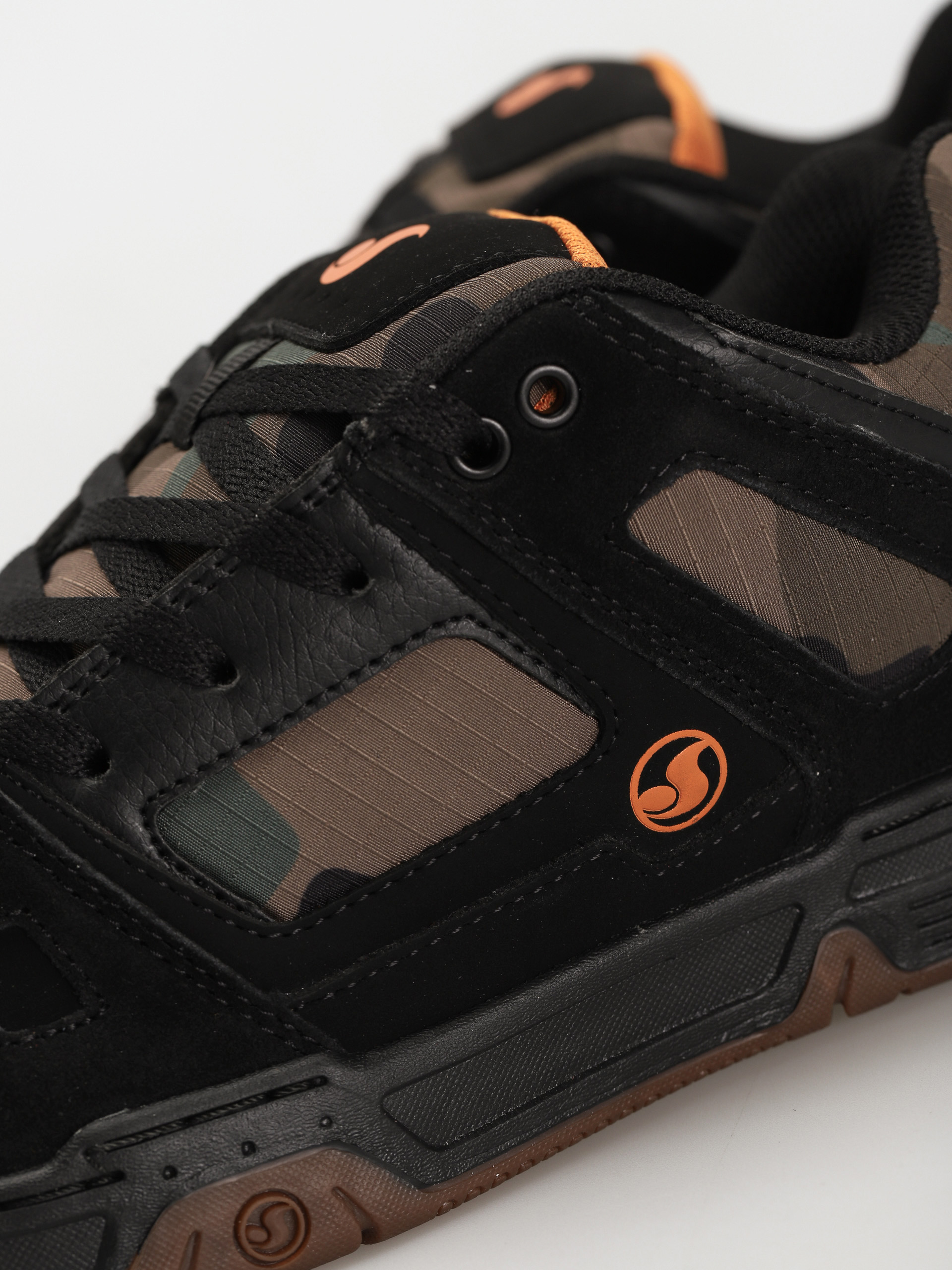 Buty DVS Gambol (black camo orange nubuck)
