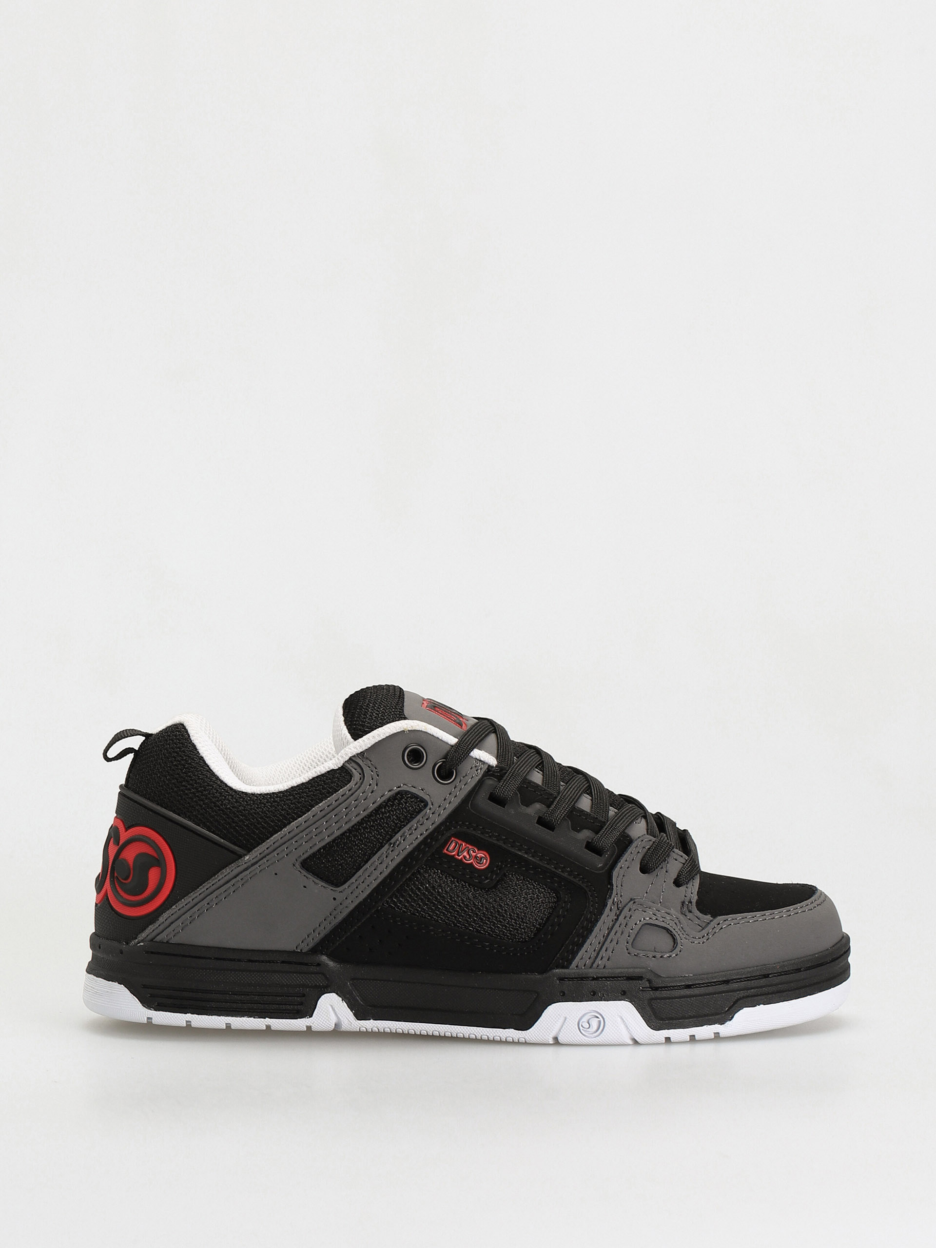 Buty DVS Comanche (black charcoal fiery red nubuck)