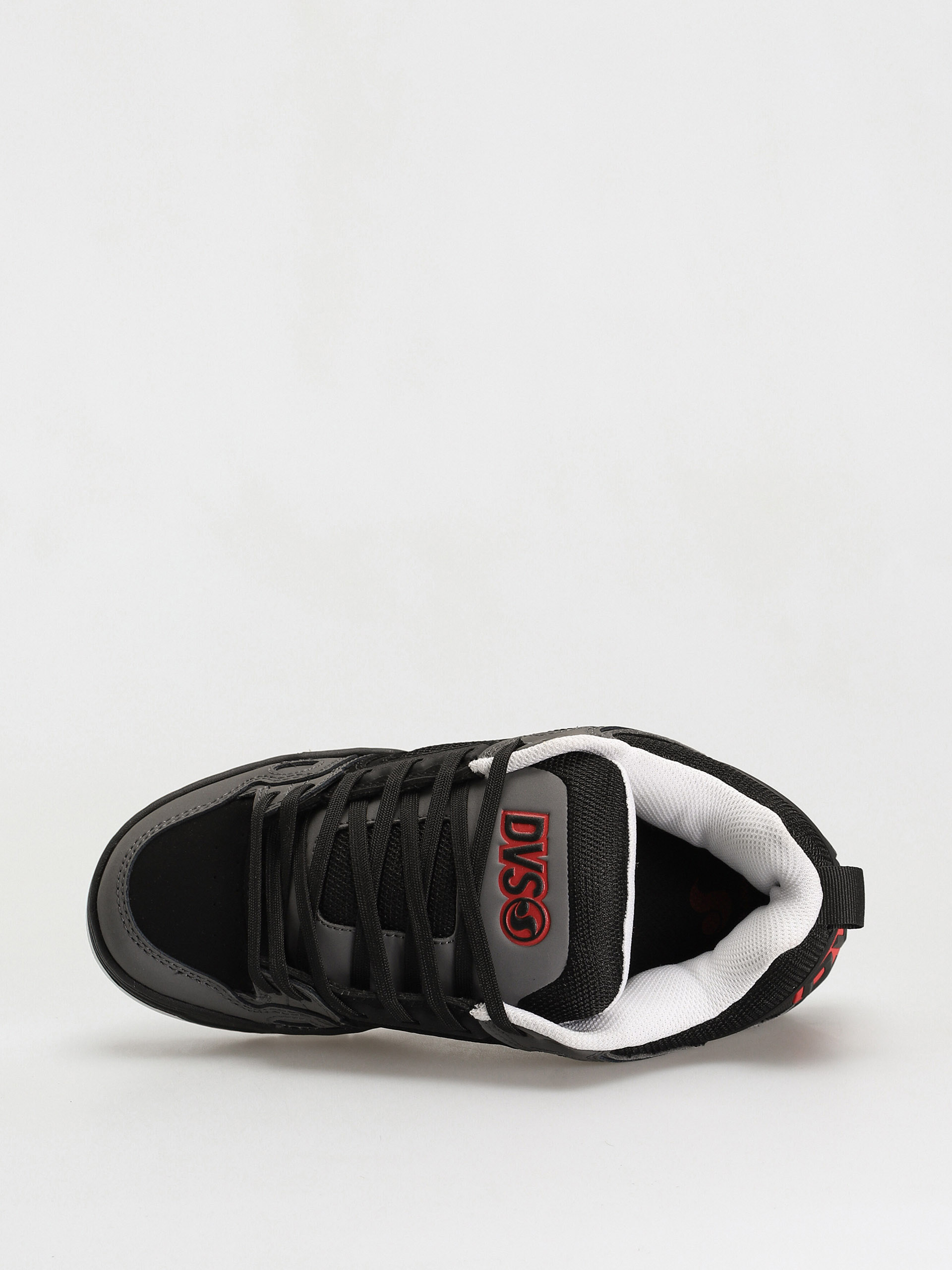 Buty DVS Comanche (black charcoal fiery red nubuck)