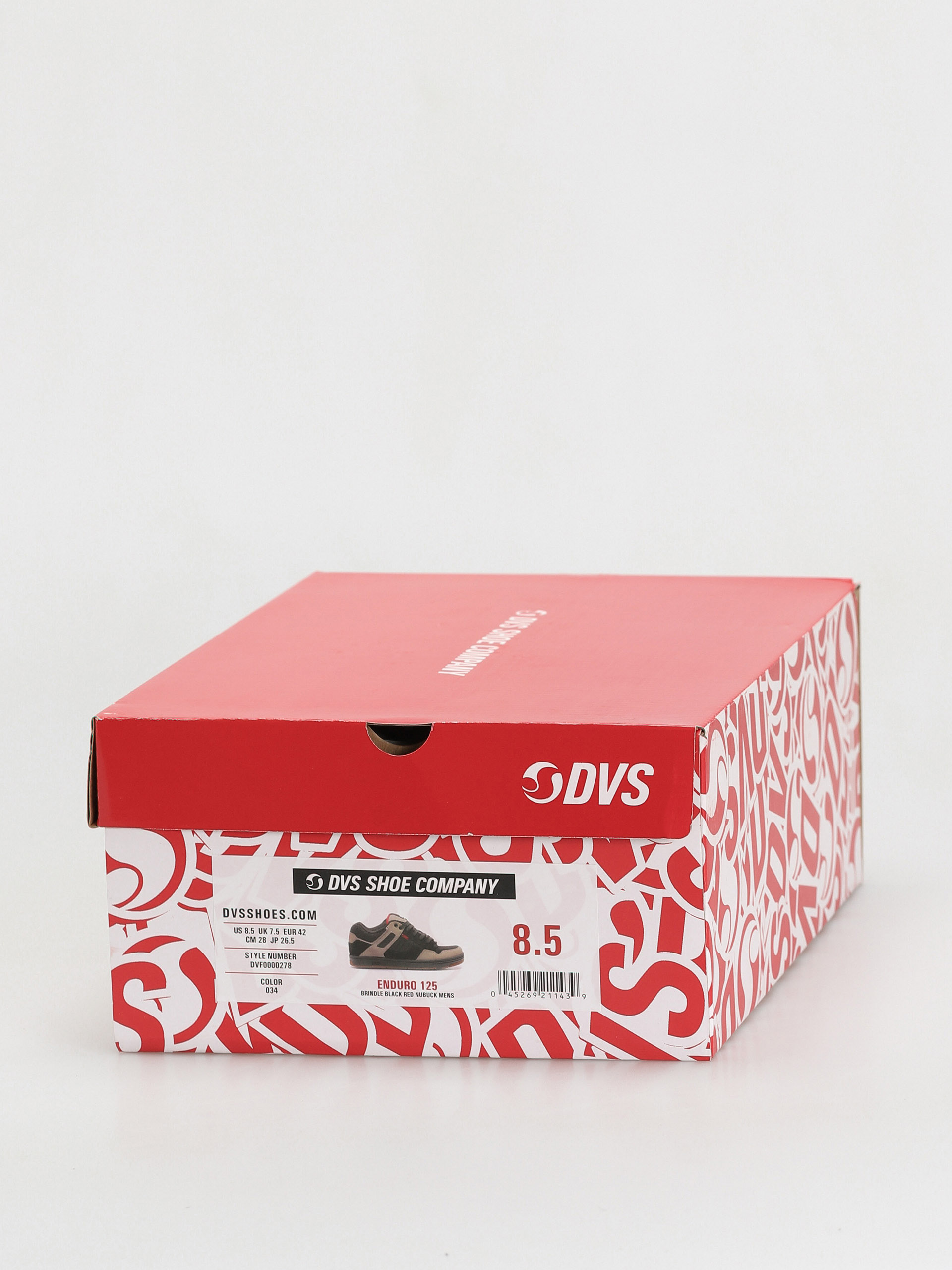 Buty DVS Enduro 125 (brindle black red nubuck lutzka)