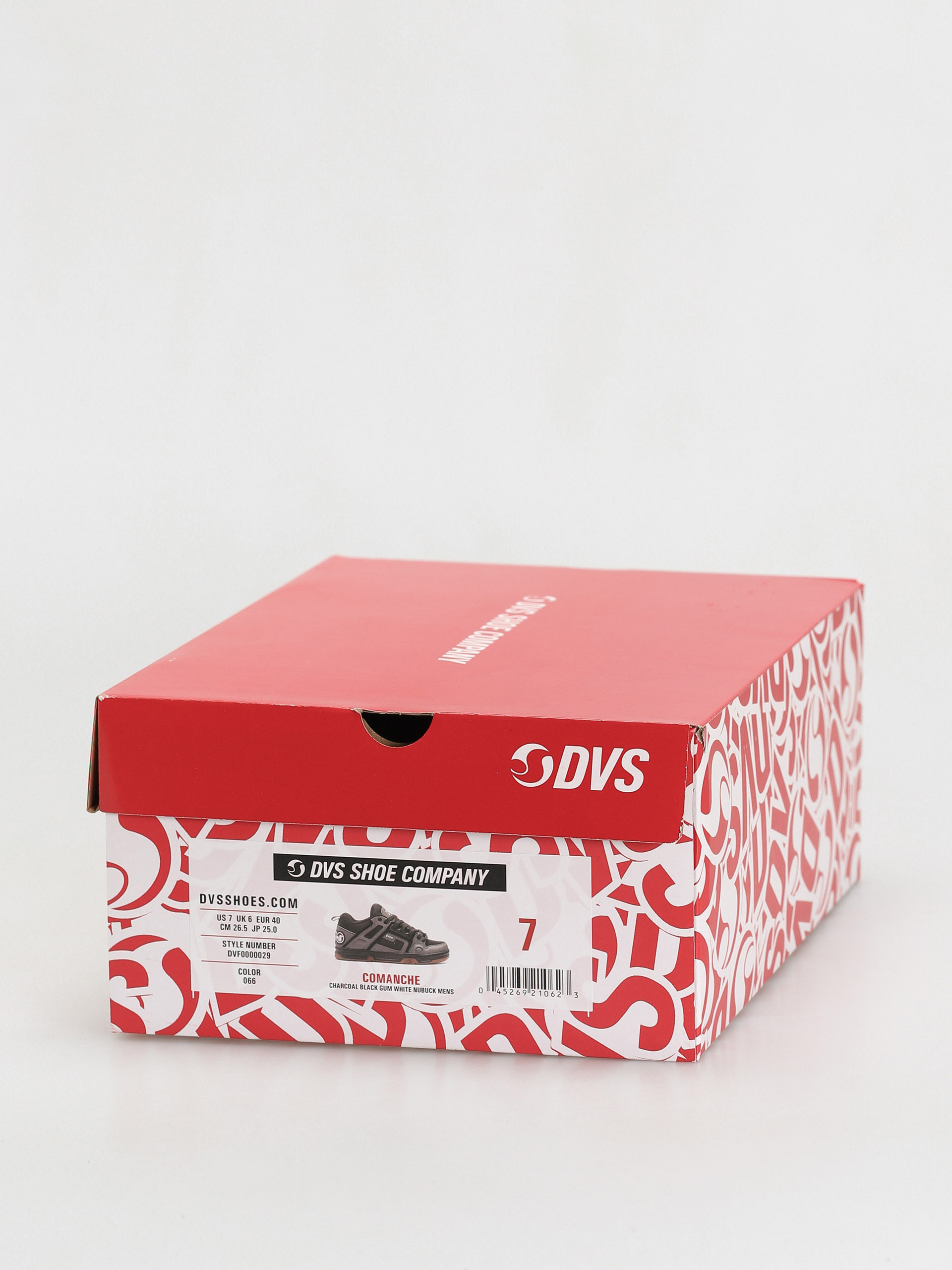 Buty DVS Comanche (charcoal black white nubuck)