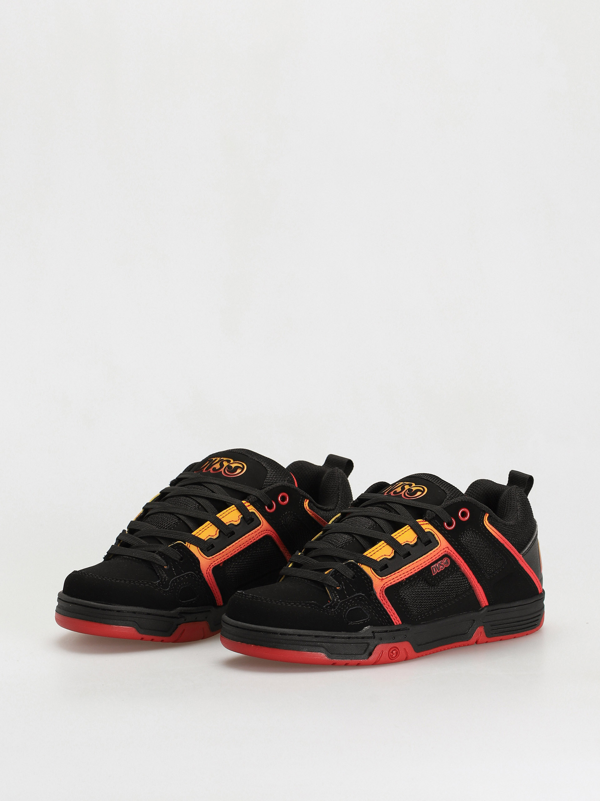 Buty DVS Comanche (black red yellow nubuck)