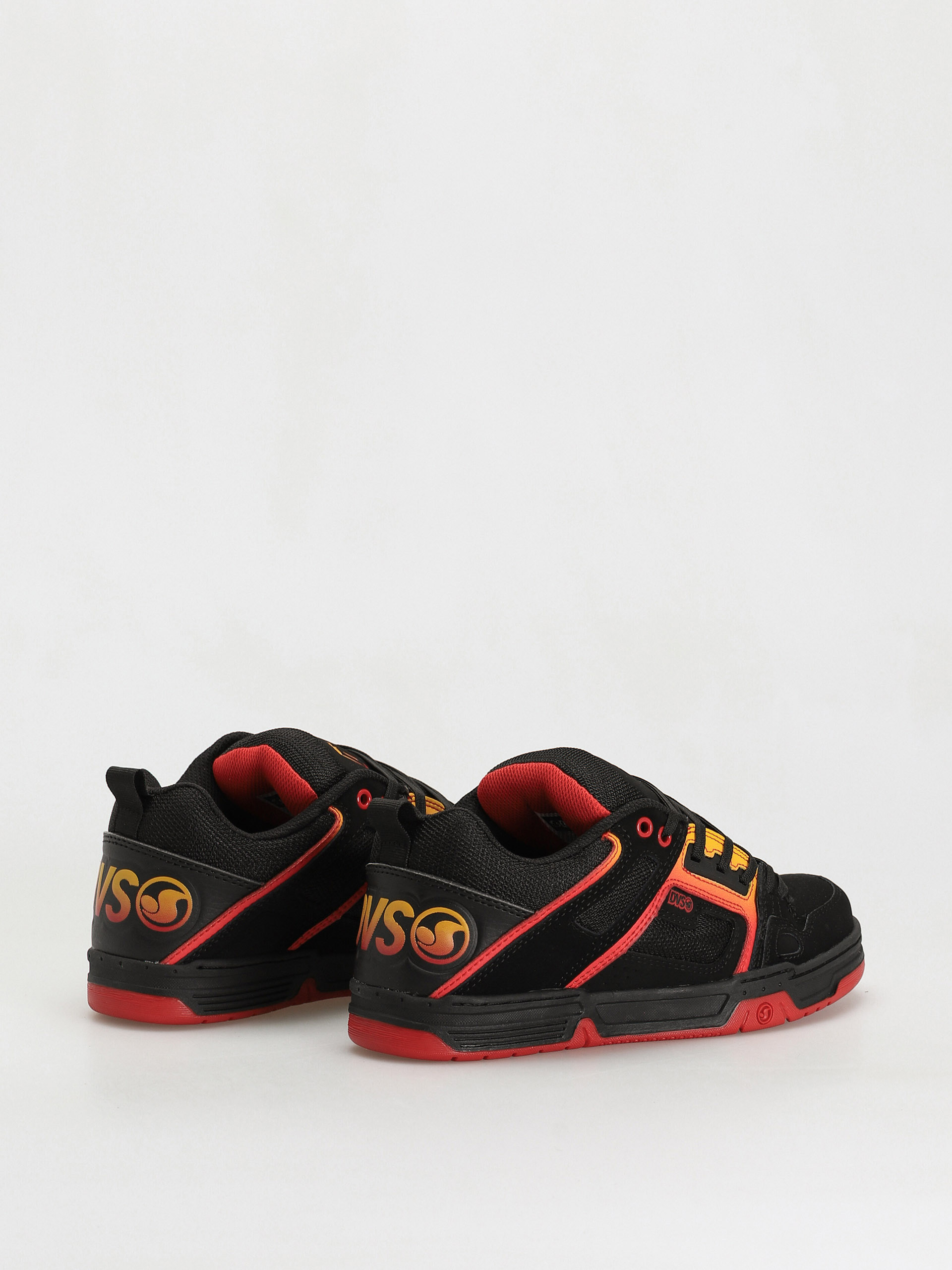 Buty DVS Comanche (black red yellow nubuck)