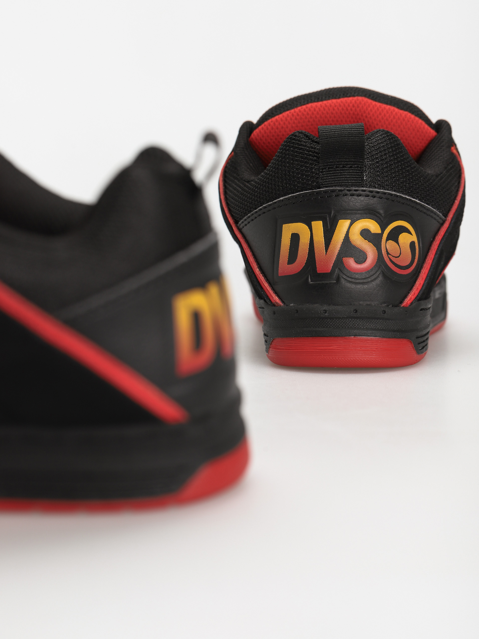 Buty DVS Comanche (black red yellow nubuck)