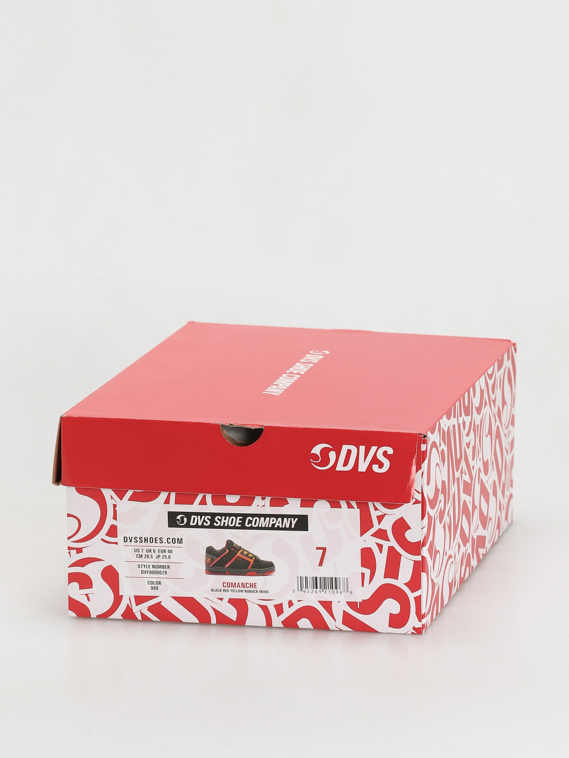 Buty DVS Comanche (black red yellow nubuck)
