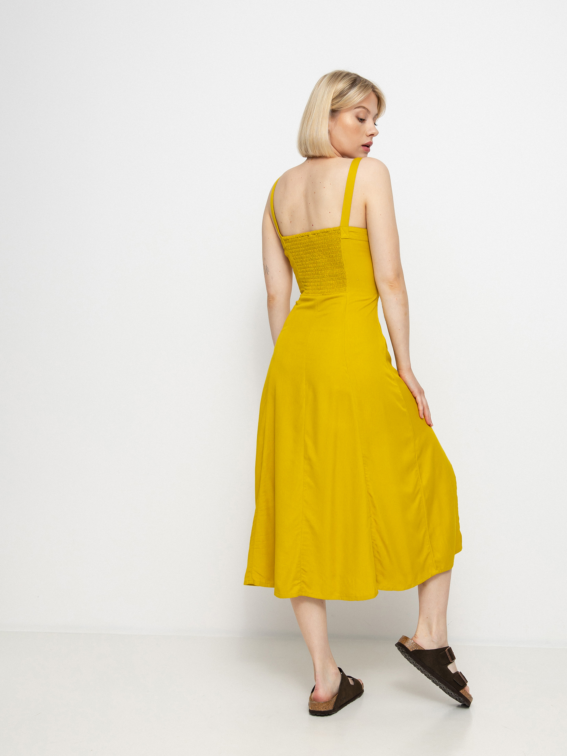 Sukienka RVCA Jethro Wmn (sulphur)