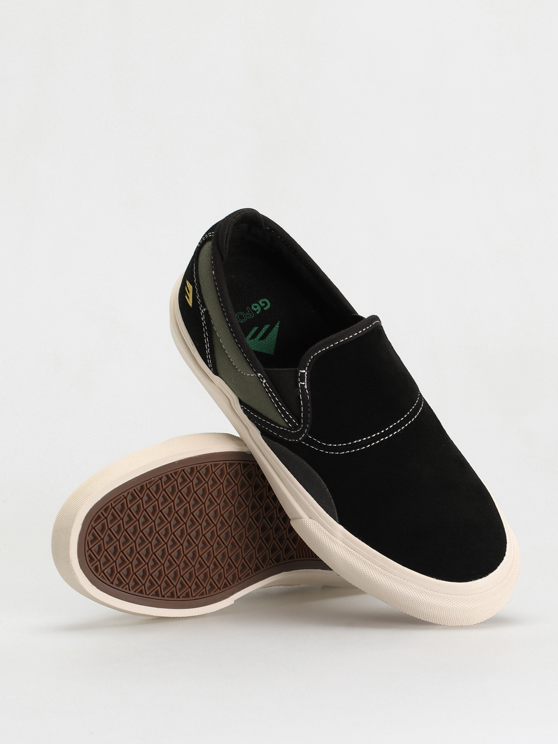 Buty Emerica Wino G6 Slip On (black/olive)