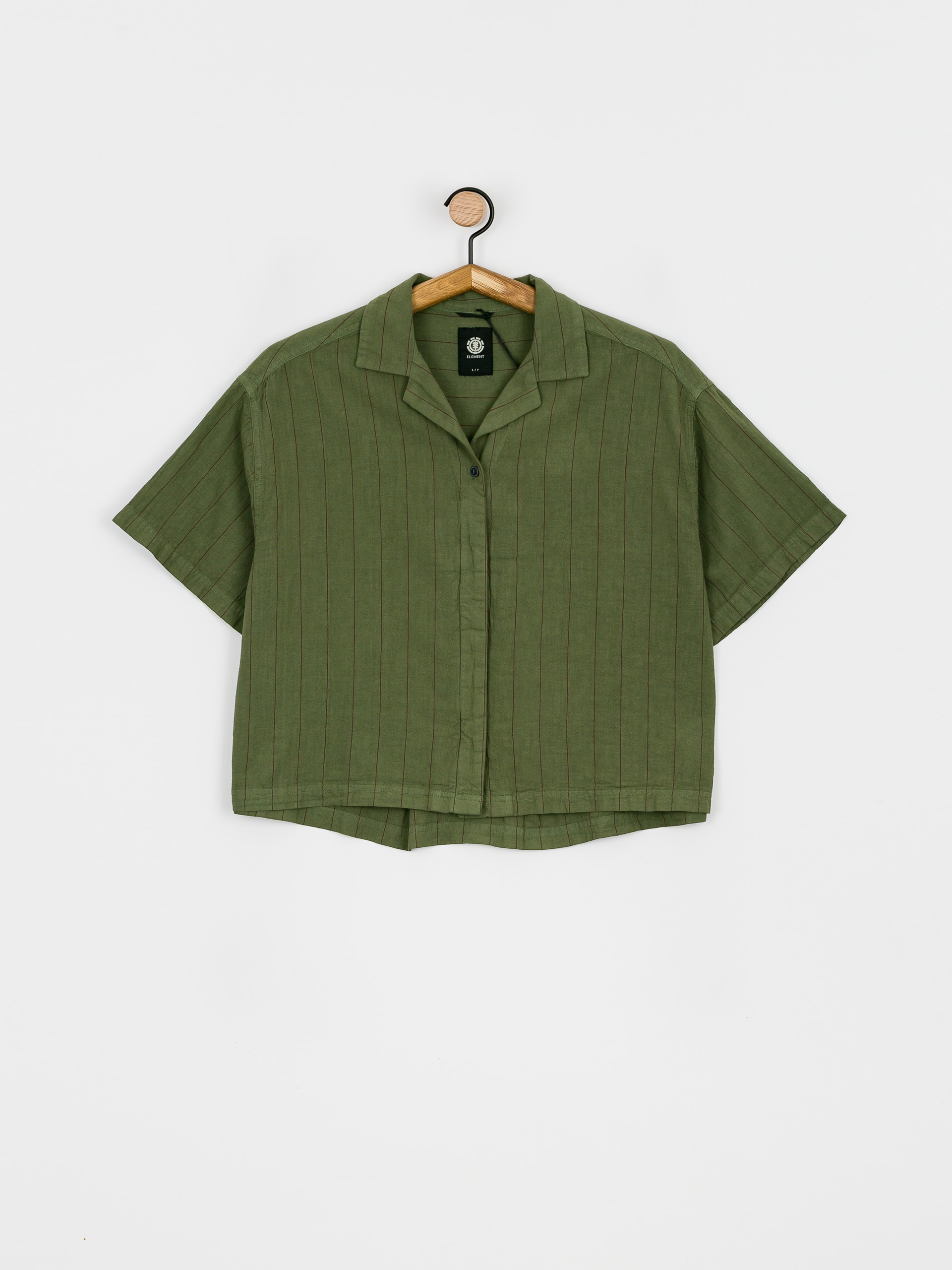 Koszula Element Haslev Linen Wmn (winter moss)