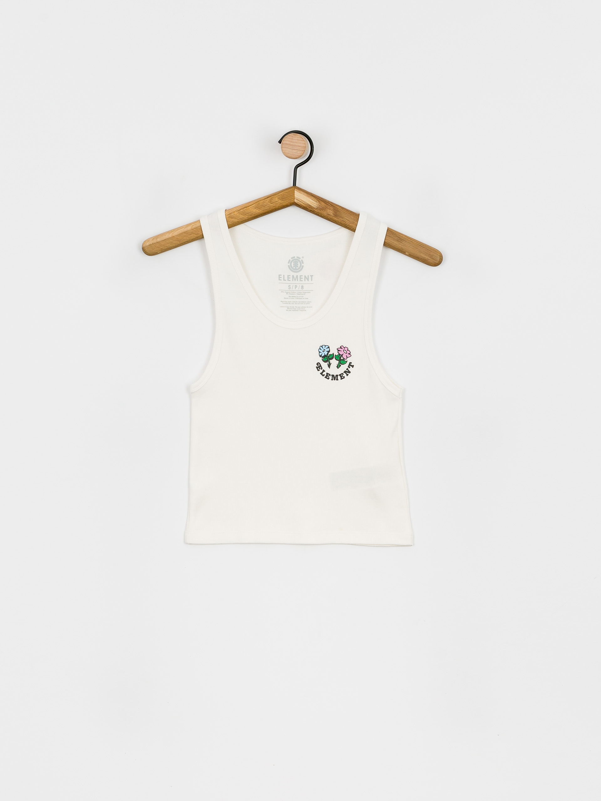 Koszulka Element Smile Crop Wmn (off white)