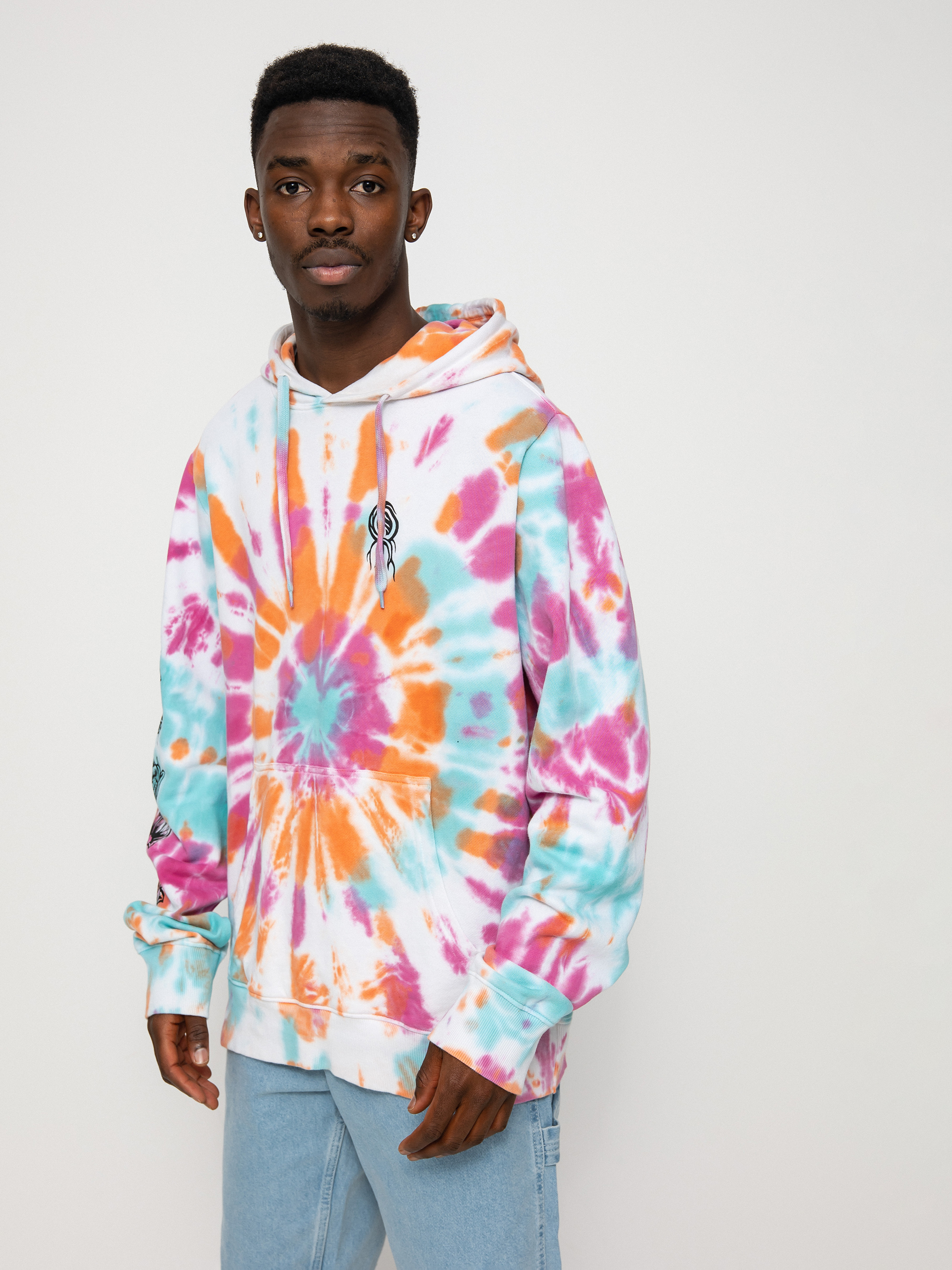 Bluza z kapturem Element Bloom HD (festivalfuchsia)
