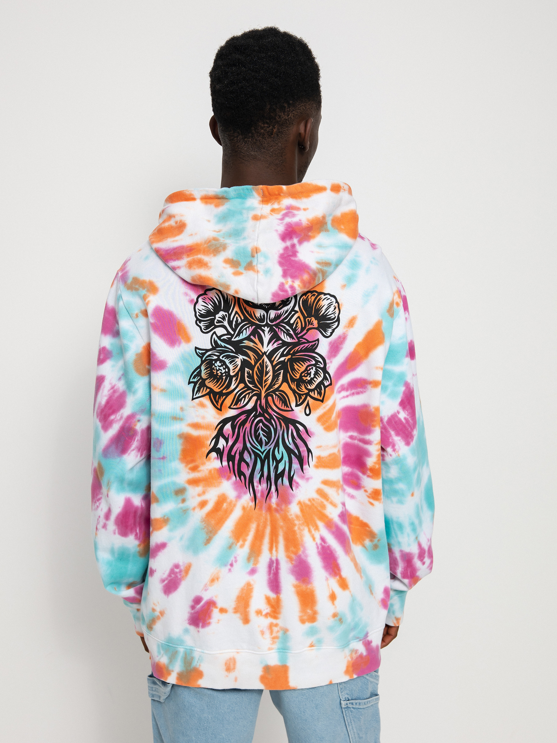 Bluza z kapturem Element Bloom HD (festivalfuchsia)