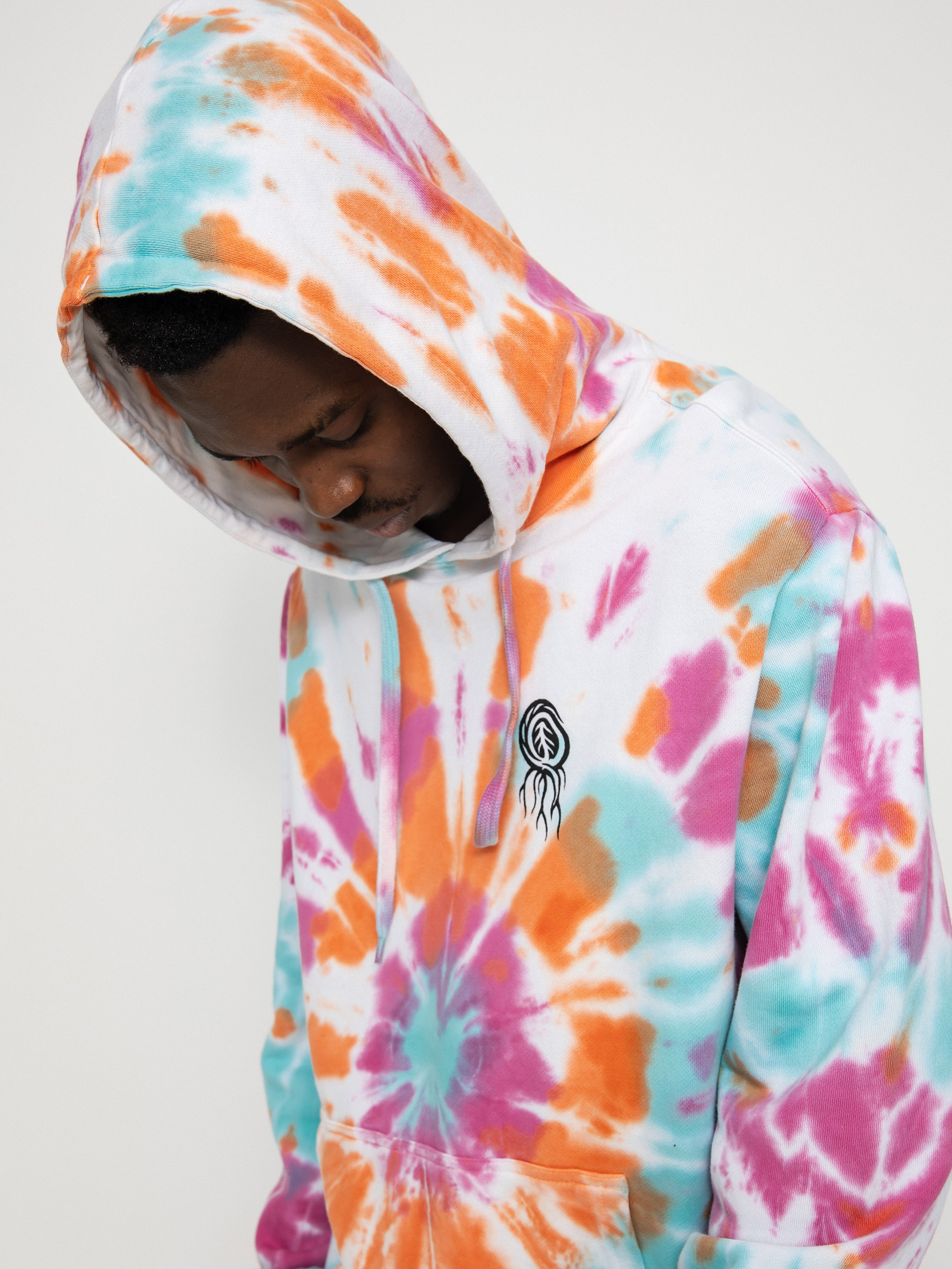 Bluza z kapturem Element Bloom HD (festivalfuchsia)
