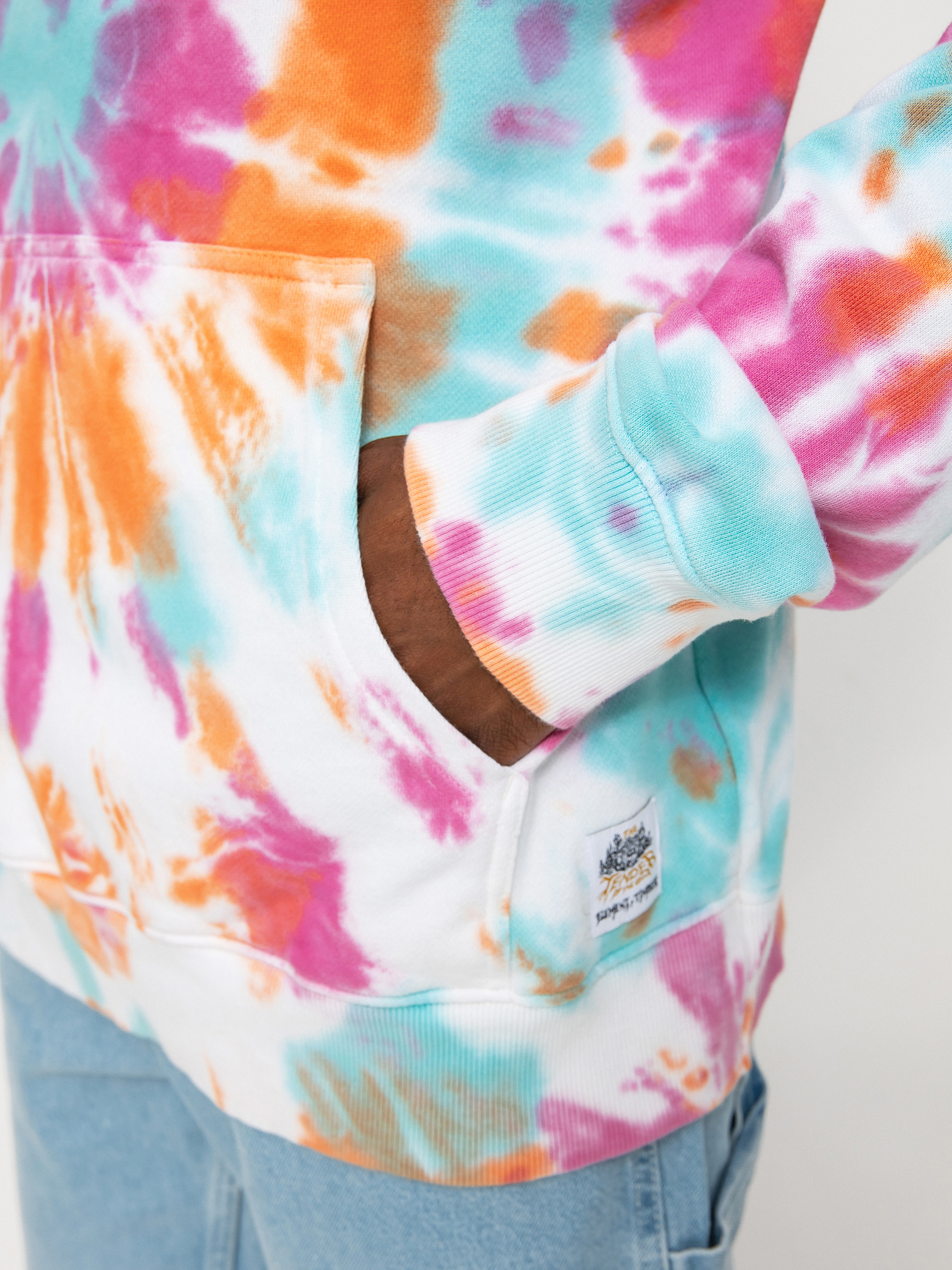 Bluza z kapturem Element Bloom HD (festivalfuchsia)