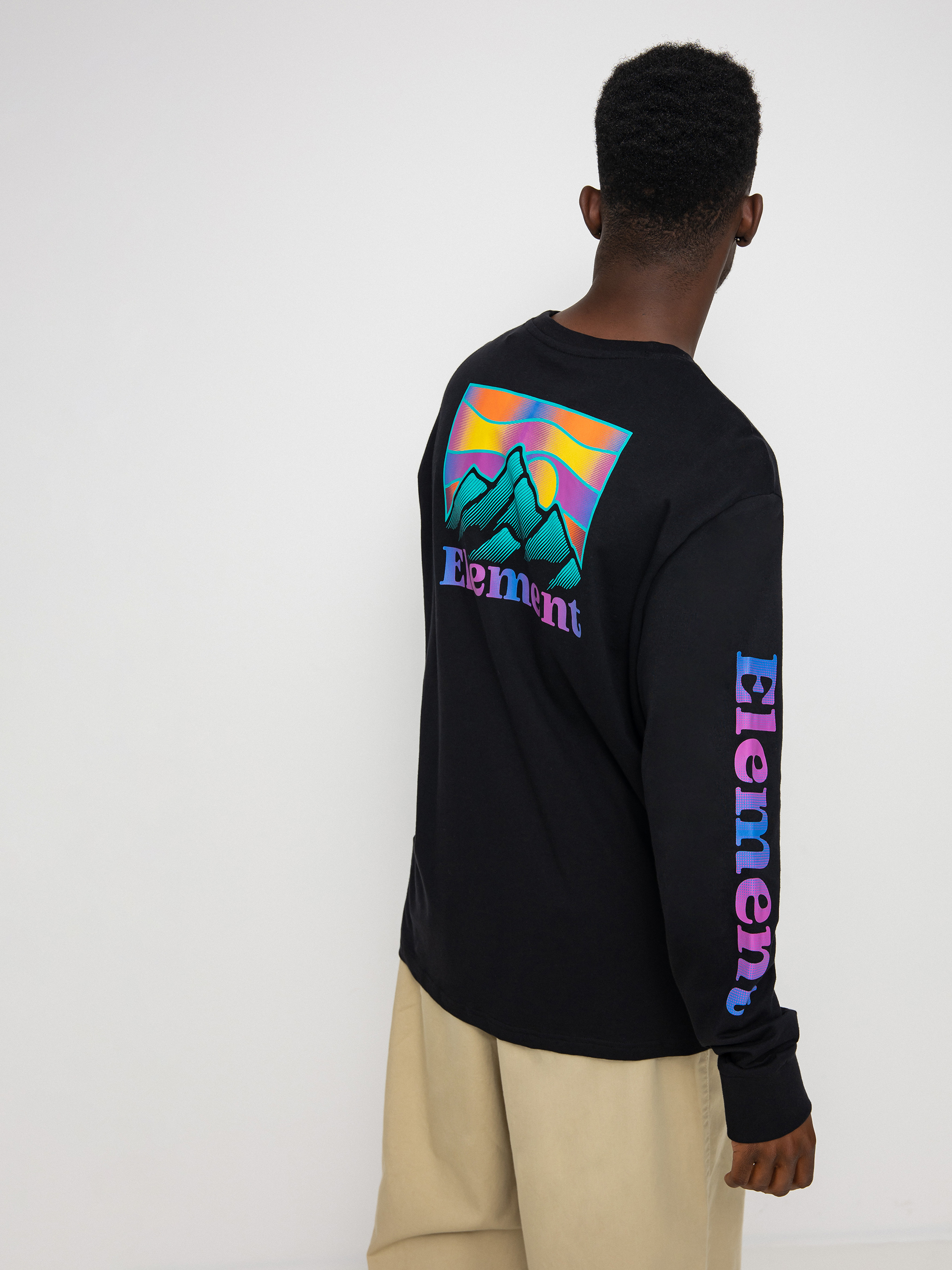 Longsleeve Element Kass (flint black)