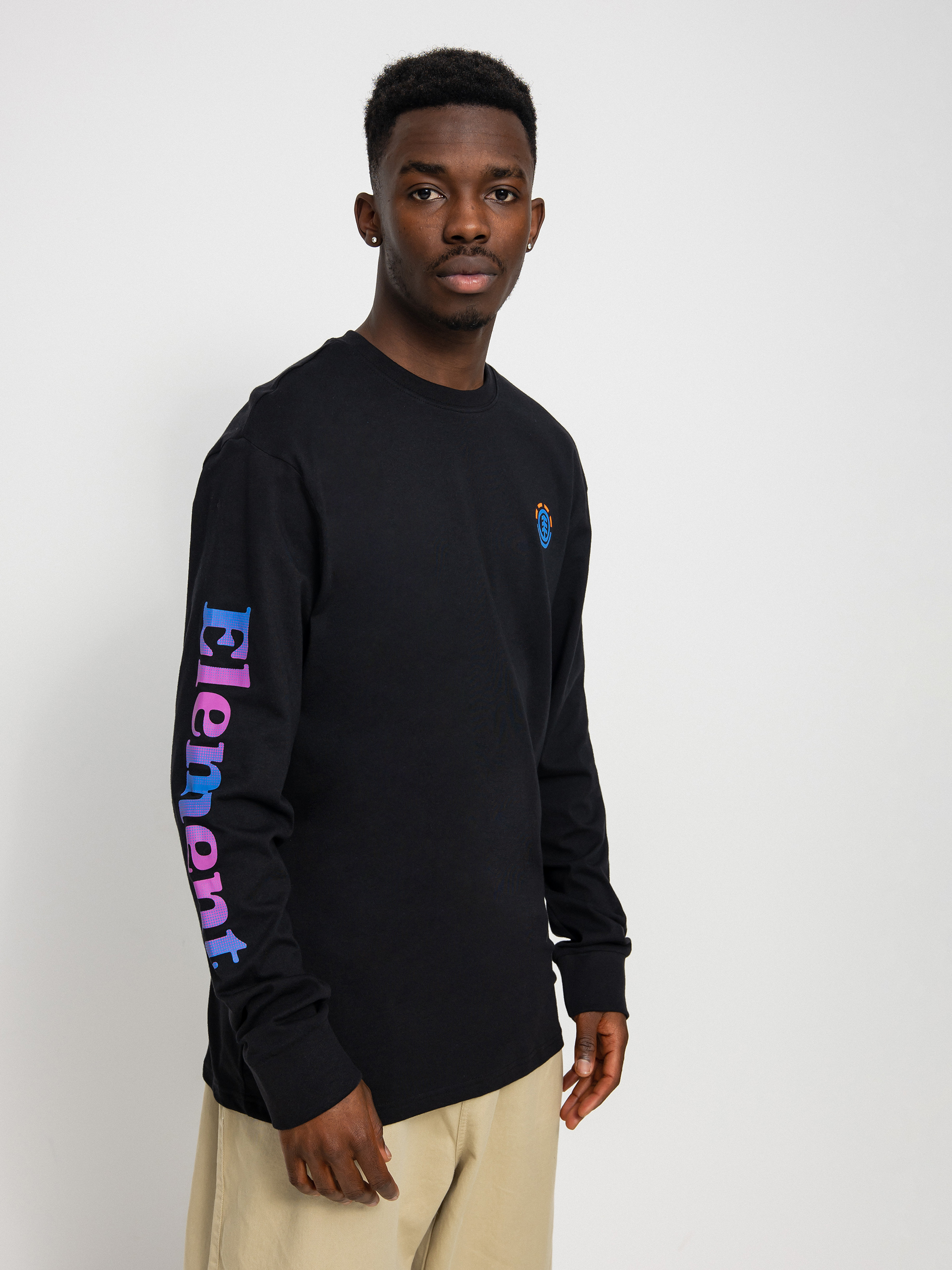 Longsleeve Element Kass (flint black)