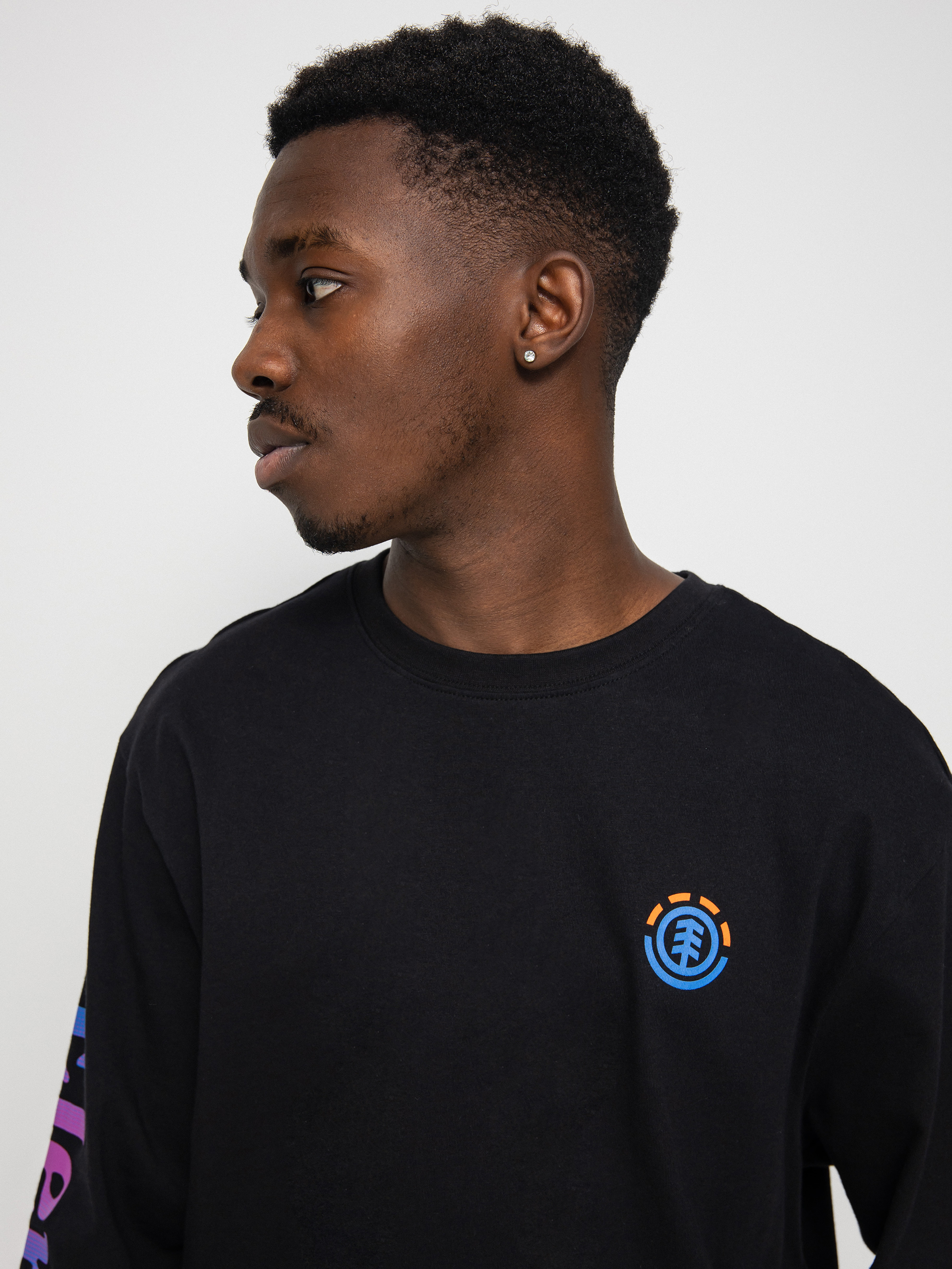 Longsleeve Element Kass (flint black)