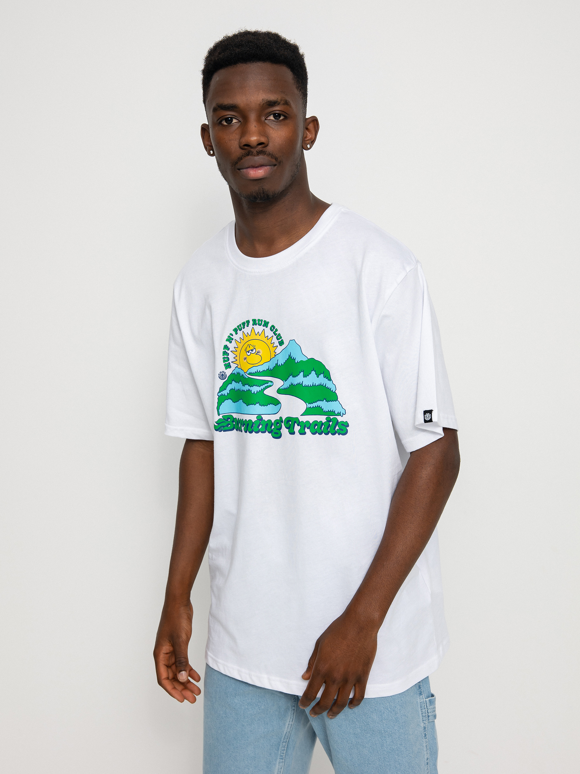 T-shirt Element Burning Trail (optic white)